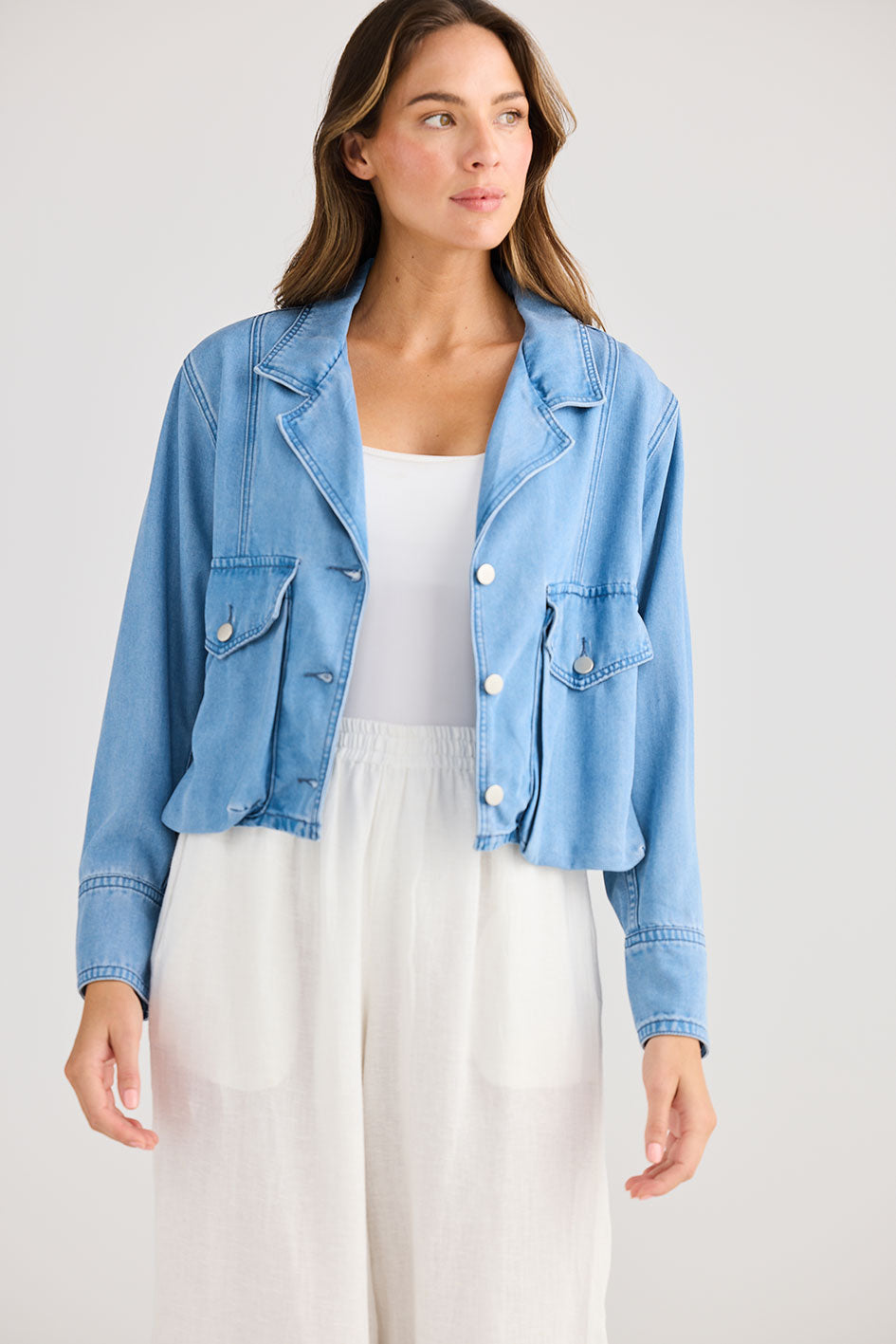Holiday Cruise Jacket Blue Wash