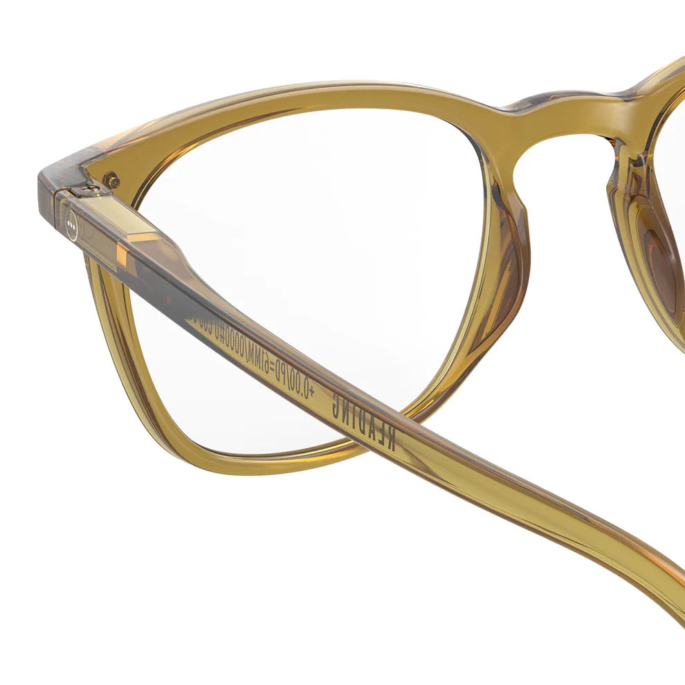 Izipizi #E Reading Glasses Golden Green