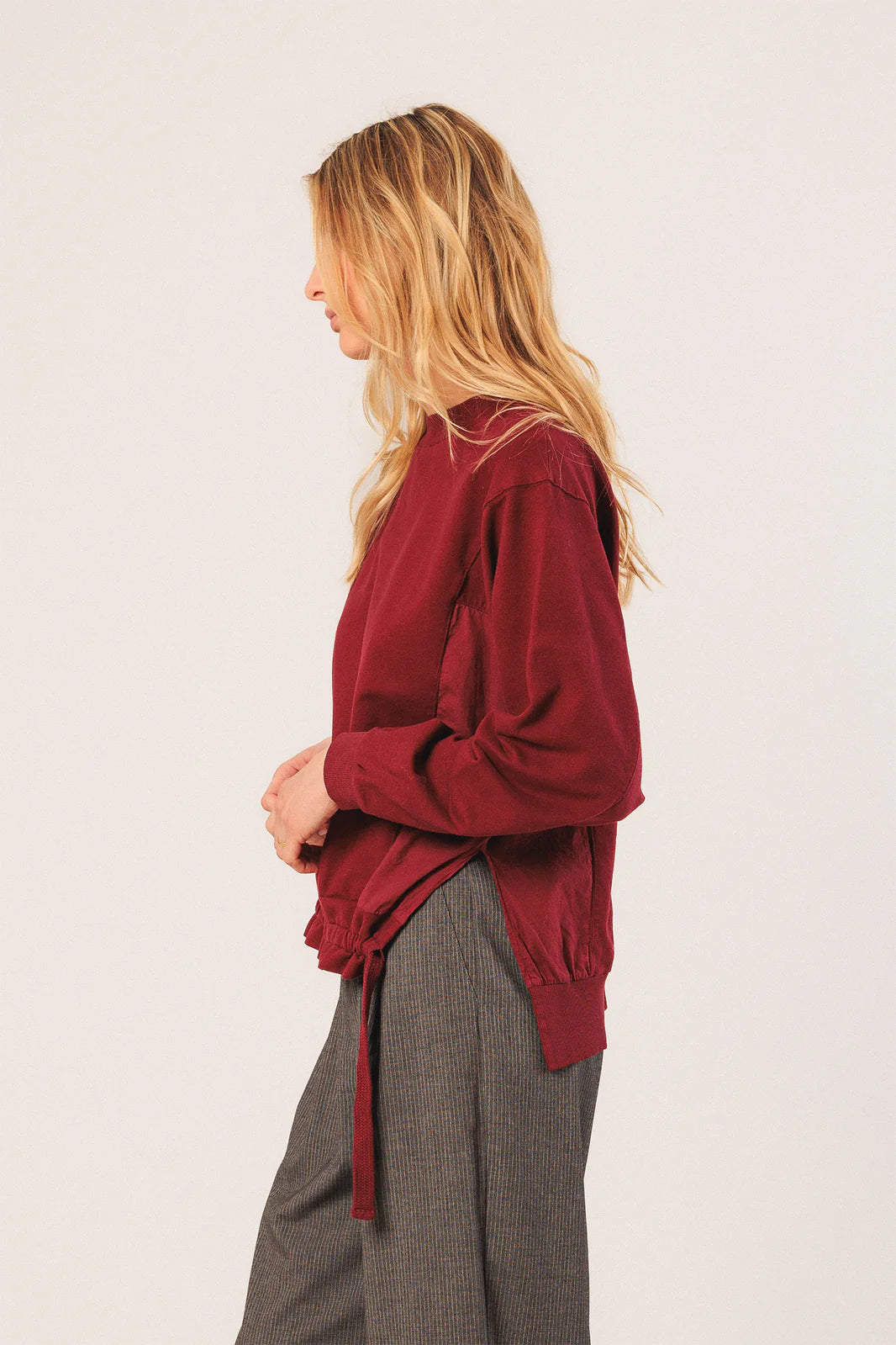 Indi & Cold Cotton Fleece Sweater Cereza ES350