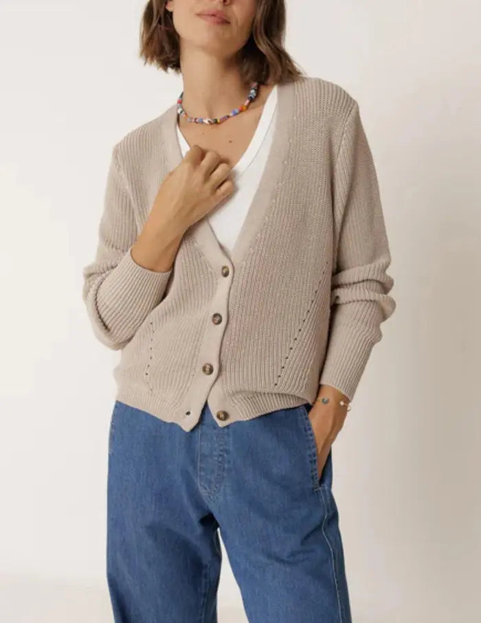 Indi & Cold English Knit Cardigan VV26FG530