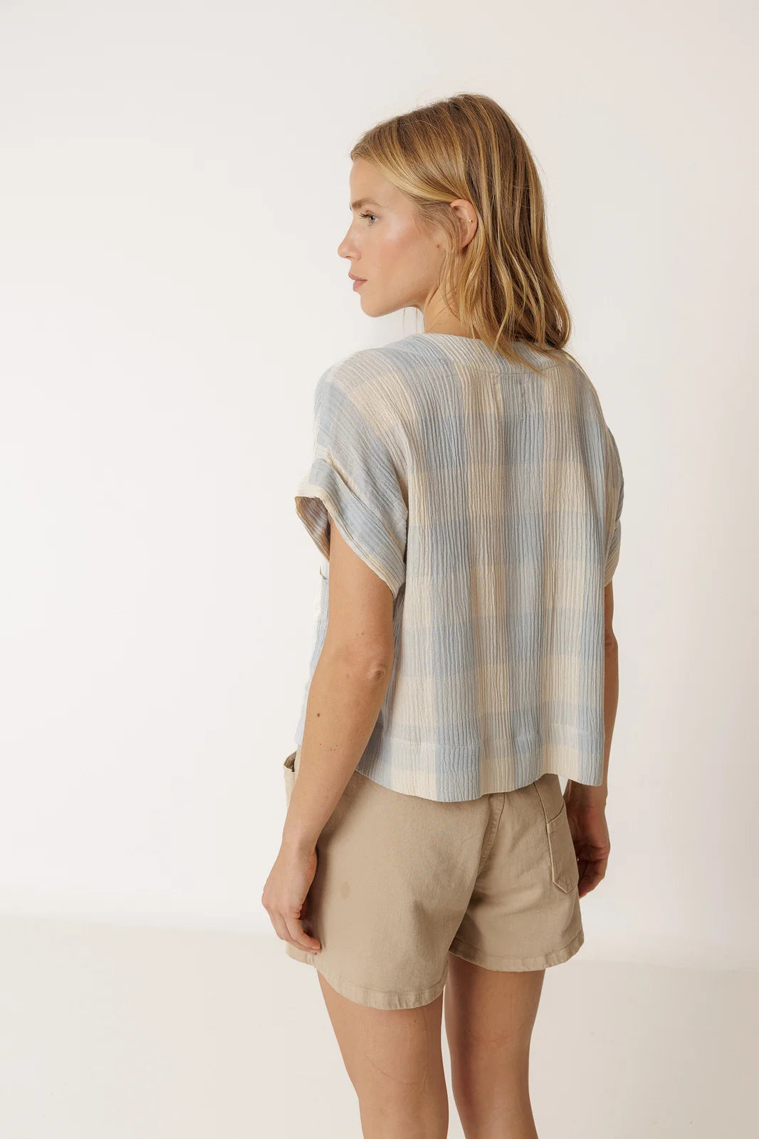 Indi & Cold Gingham Check Shirt VV26KI151
