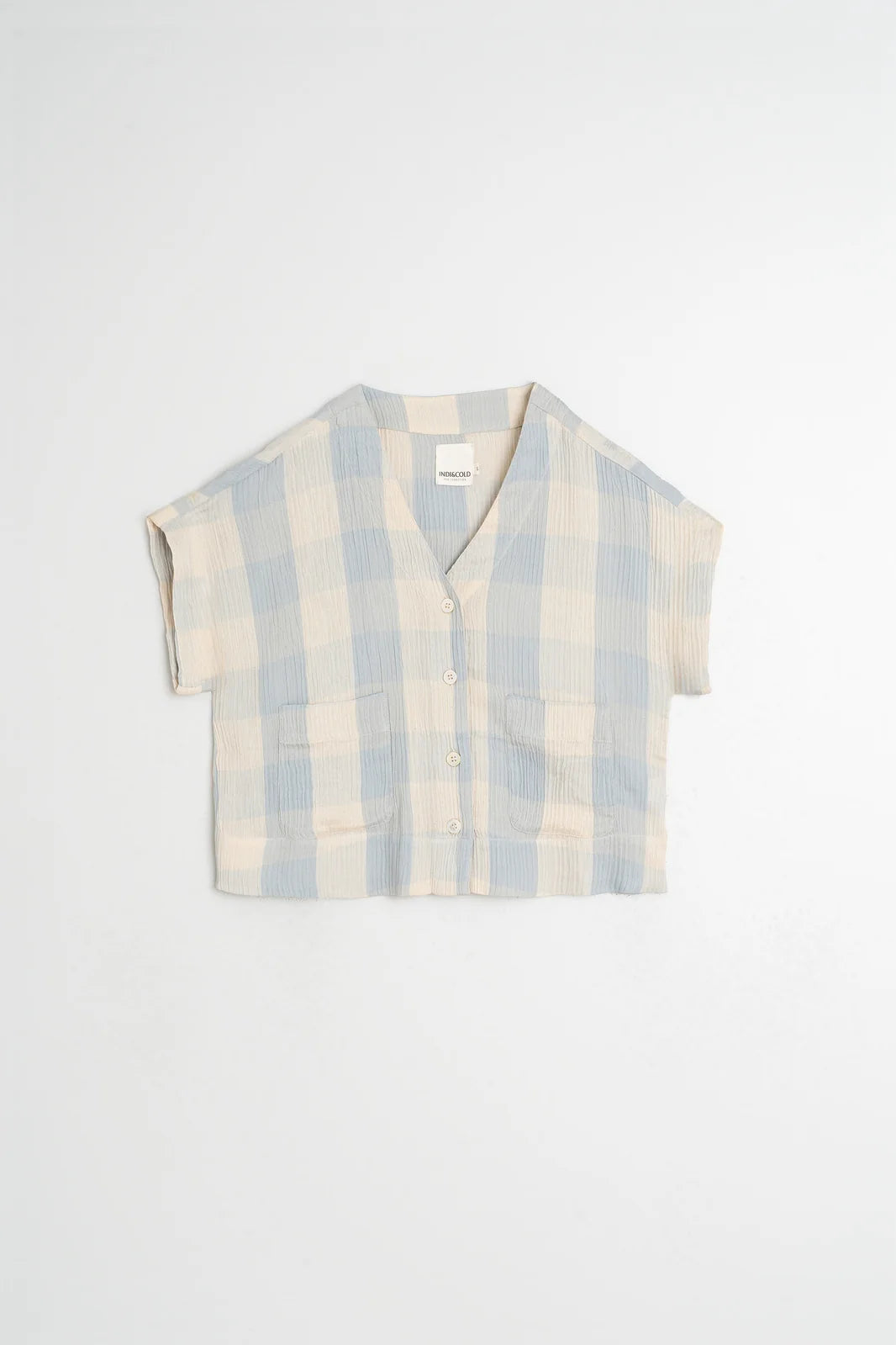Indi & Cold Gingham Check Shirt VV26KI151