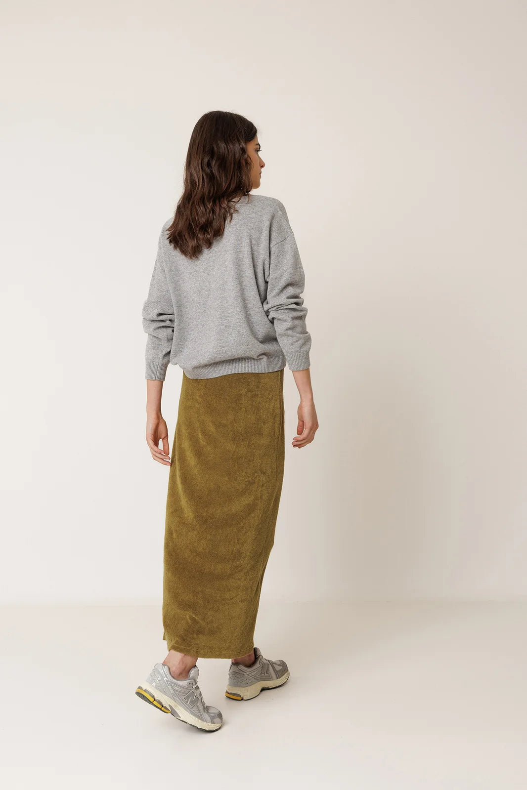 Indi & Cold Mila Terrycloth Skirt VV26ES461