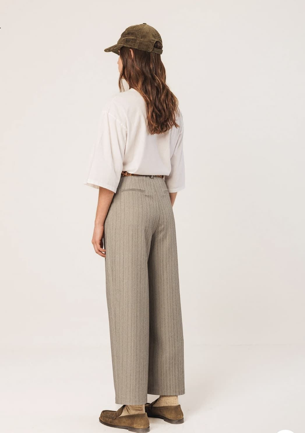 Indi & Cold Pleated Trousers Gris NJ301