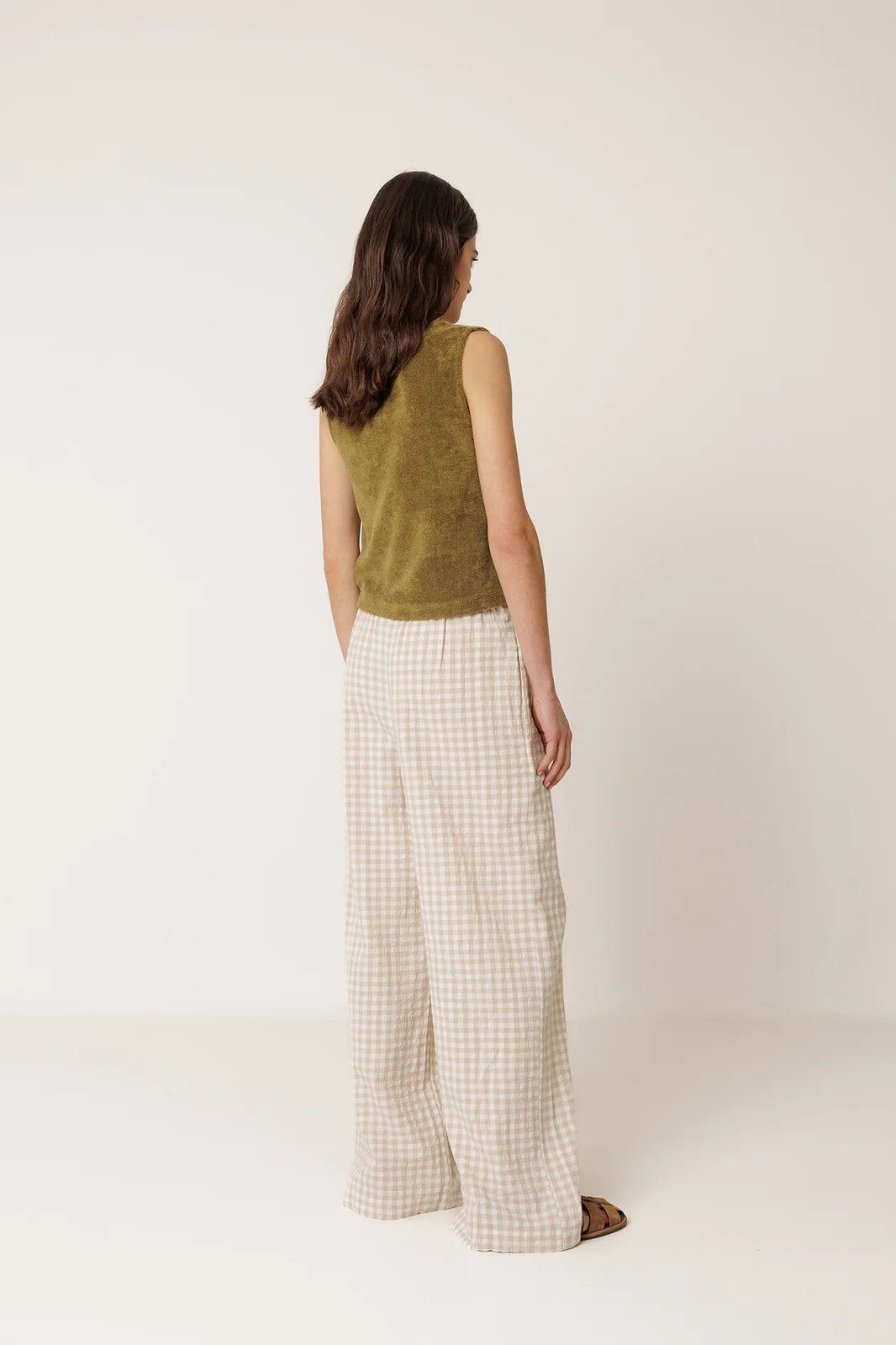 Indi & Cold Terry Cloth Crop Top VV26ES460