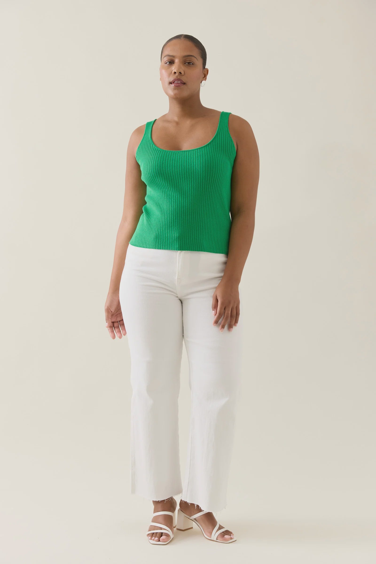 Isle of Mine Adele Tank Green