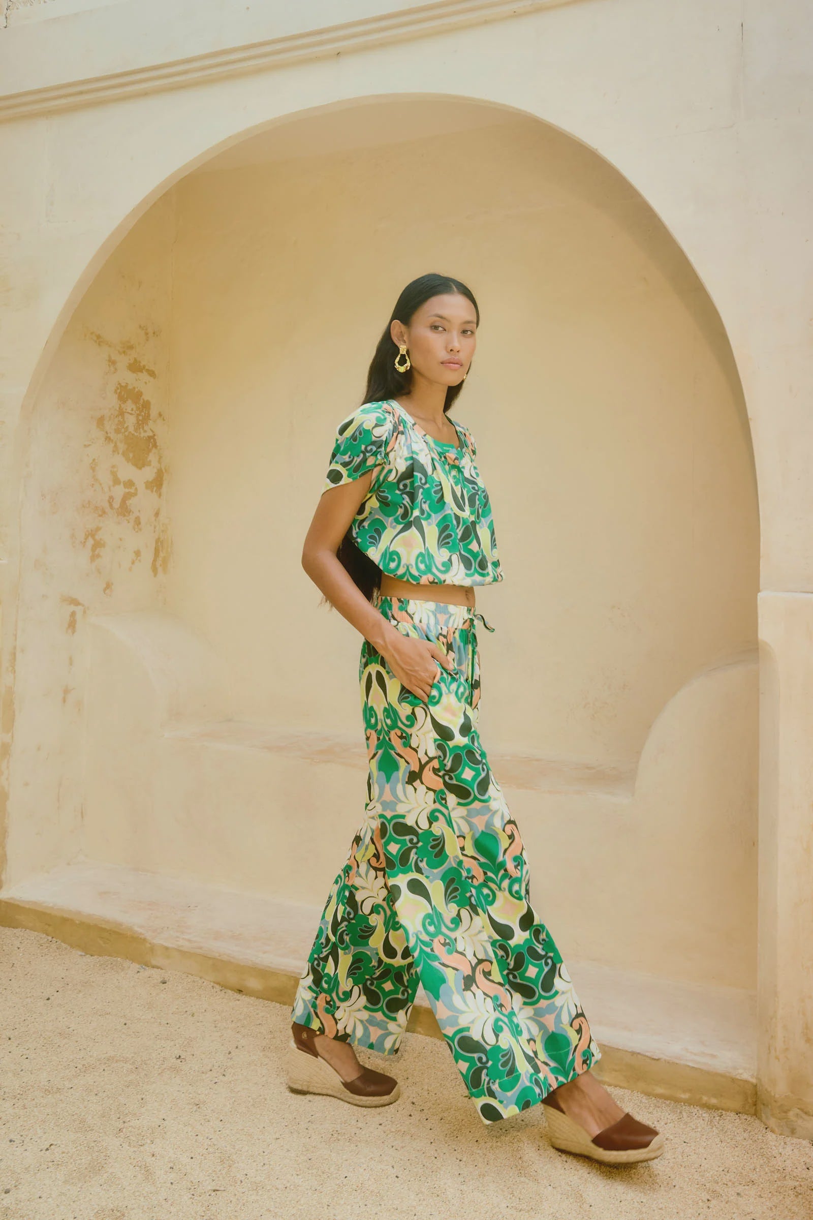 Isle of Mine Aurora Pant Paisley