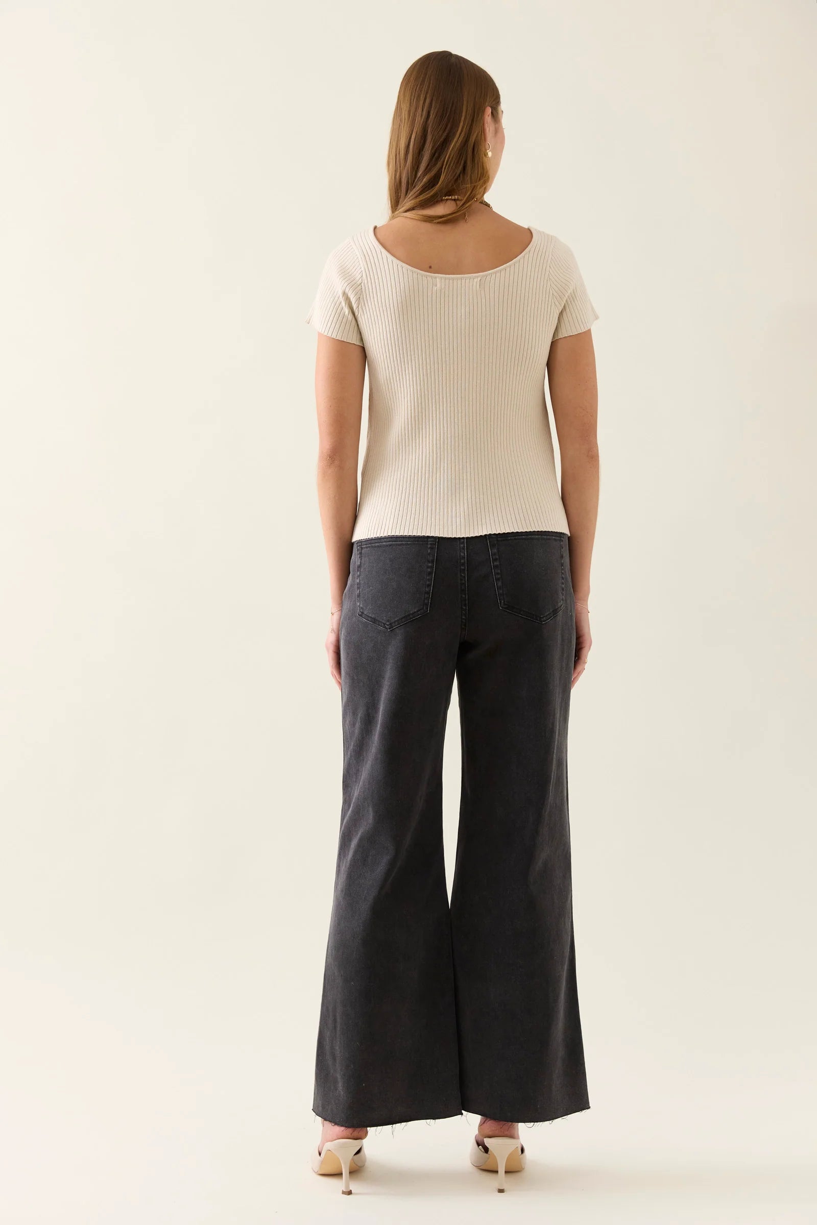 Isle of Mine Adele Knit Tshirt Canvas