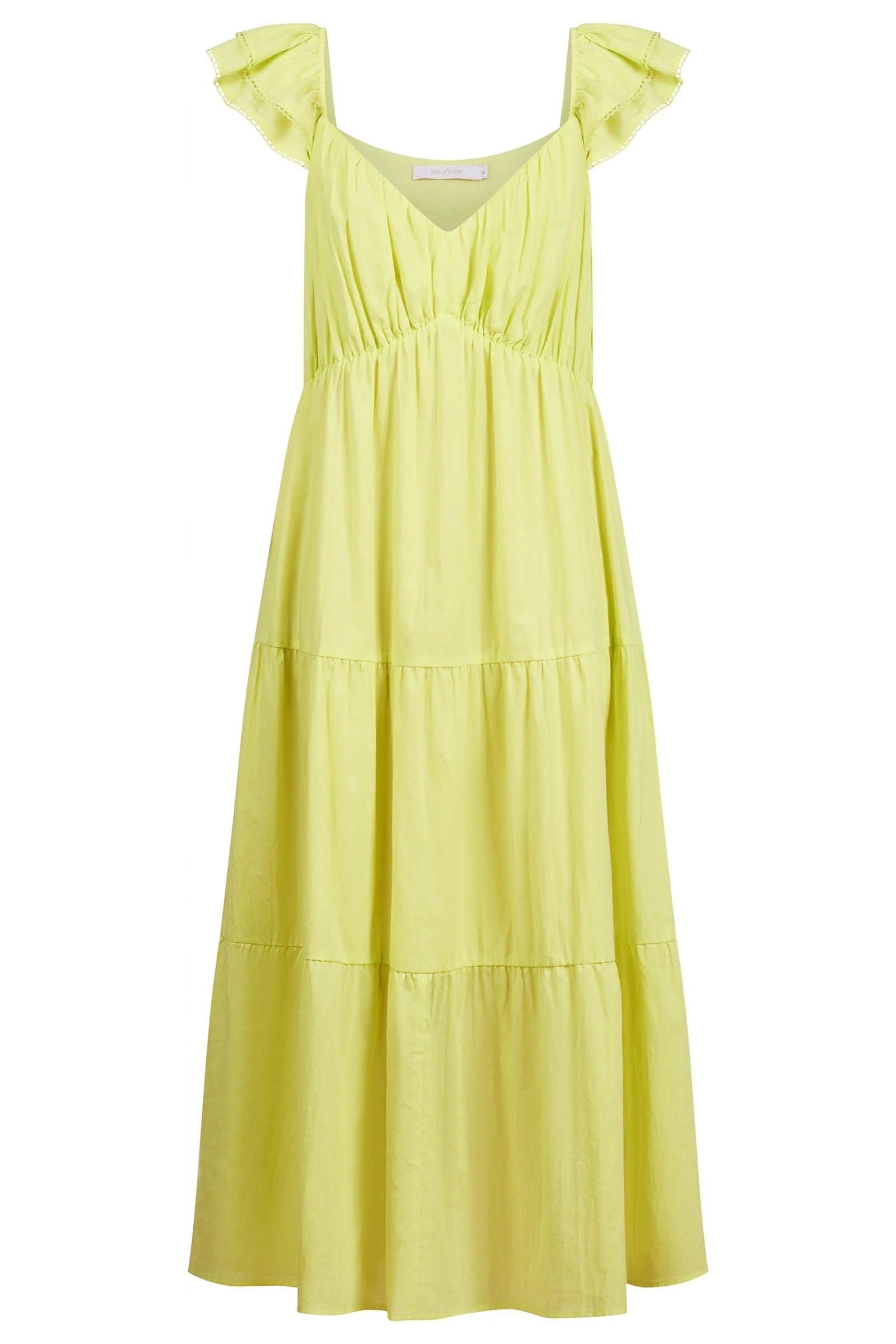 Isle of Mine Aurora Frill Tank Dress Pomelo