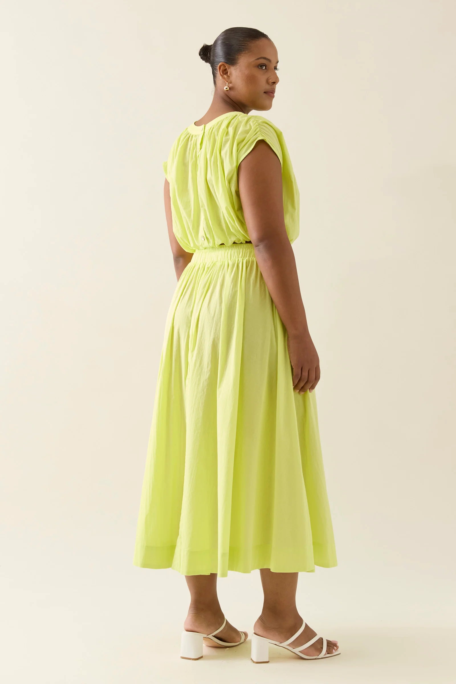 Isle of Mine Aurora Maxi Skirt Pomelo