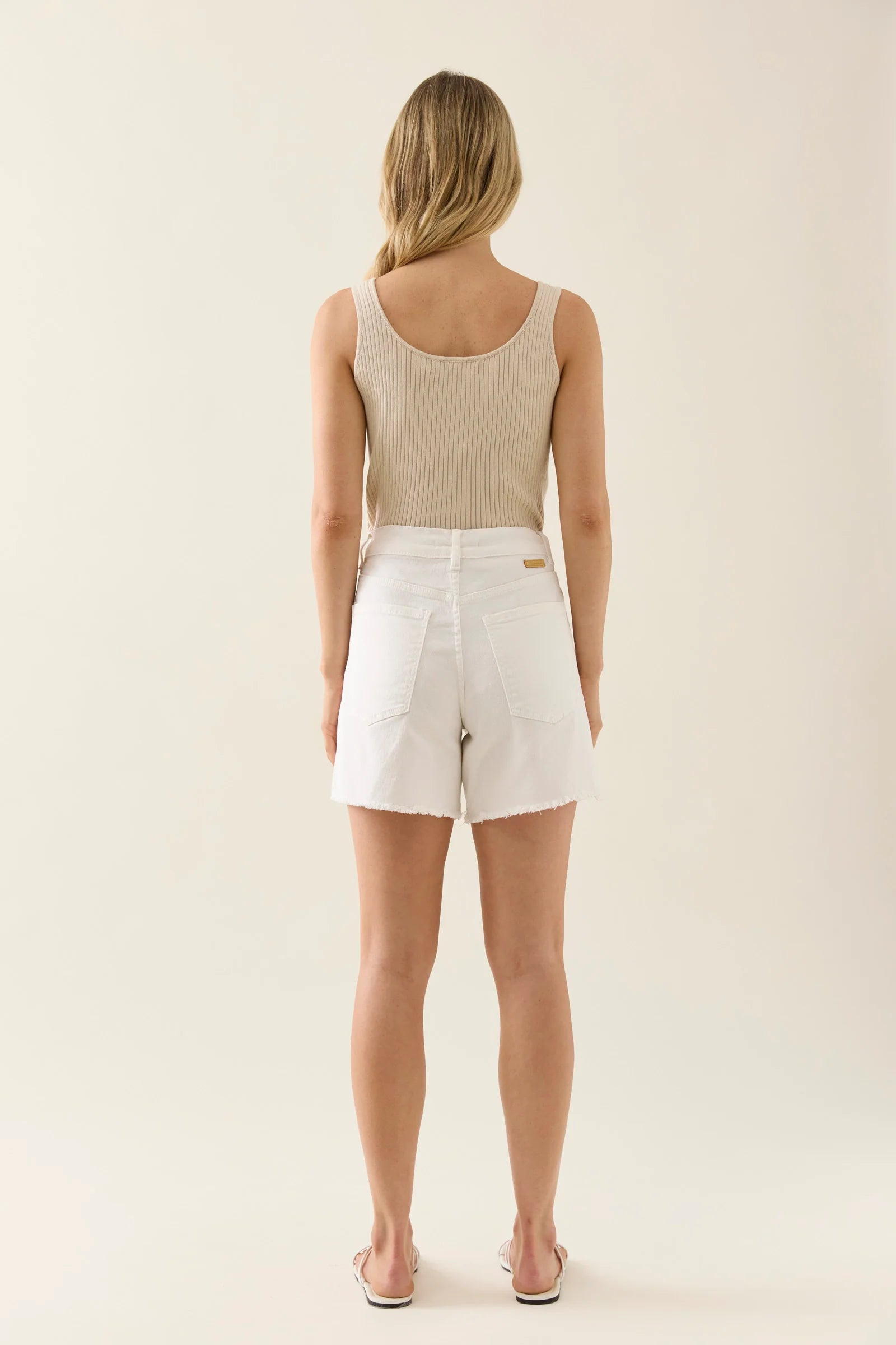 Isle of Mine Duke Denim Shorts Salt