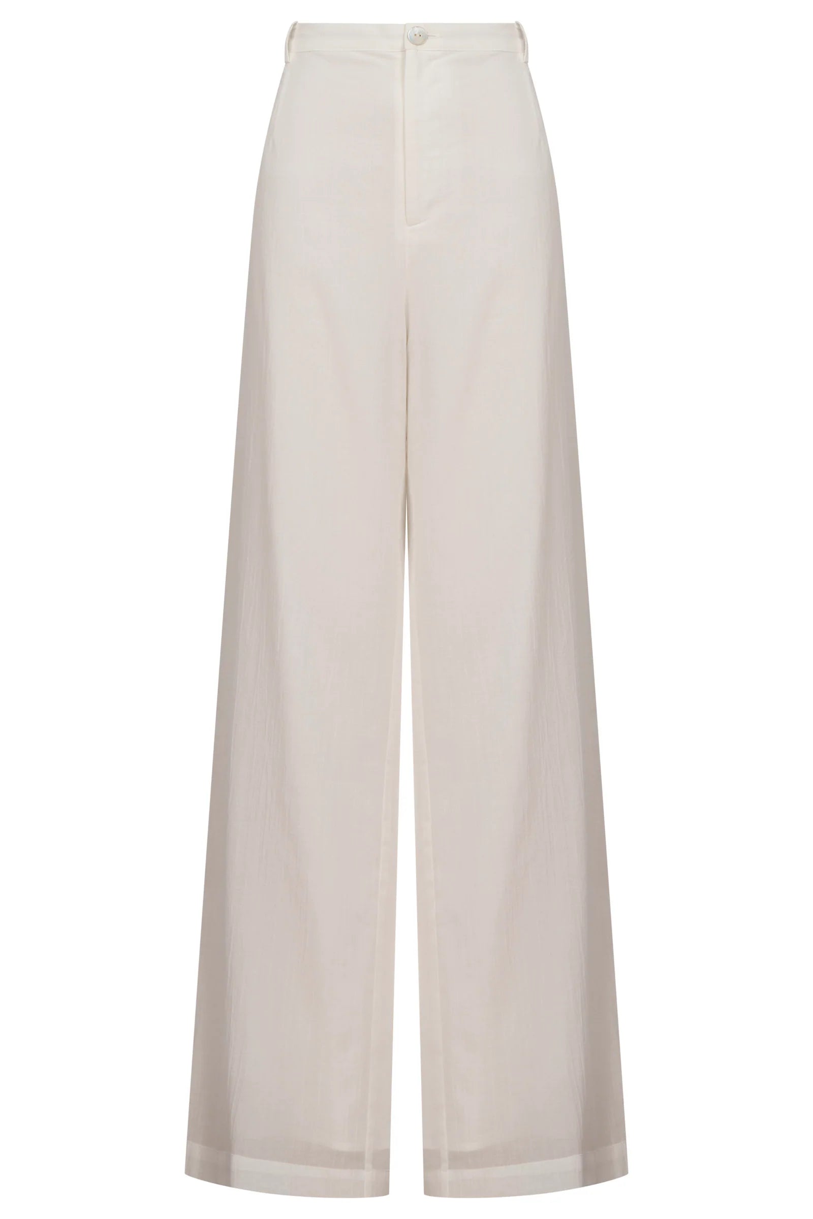 Isle of Mine Frances Pant White