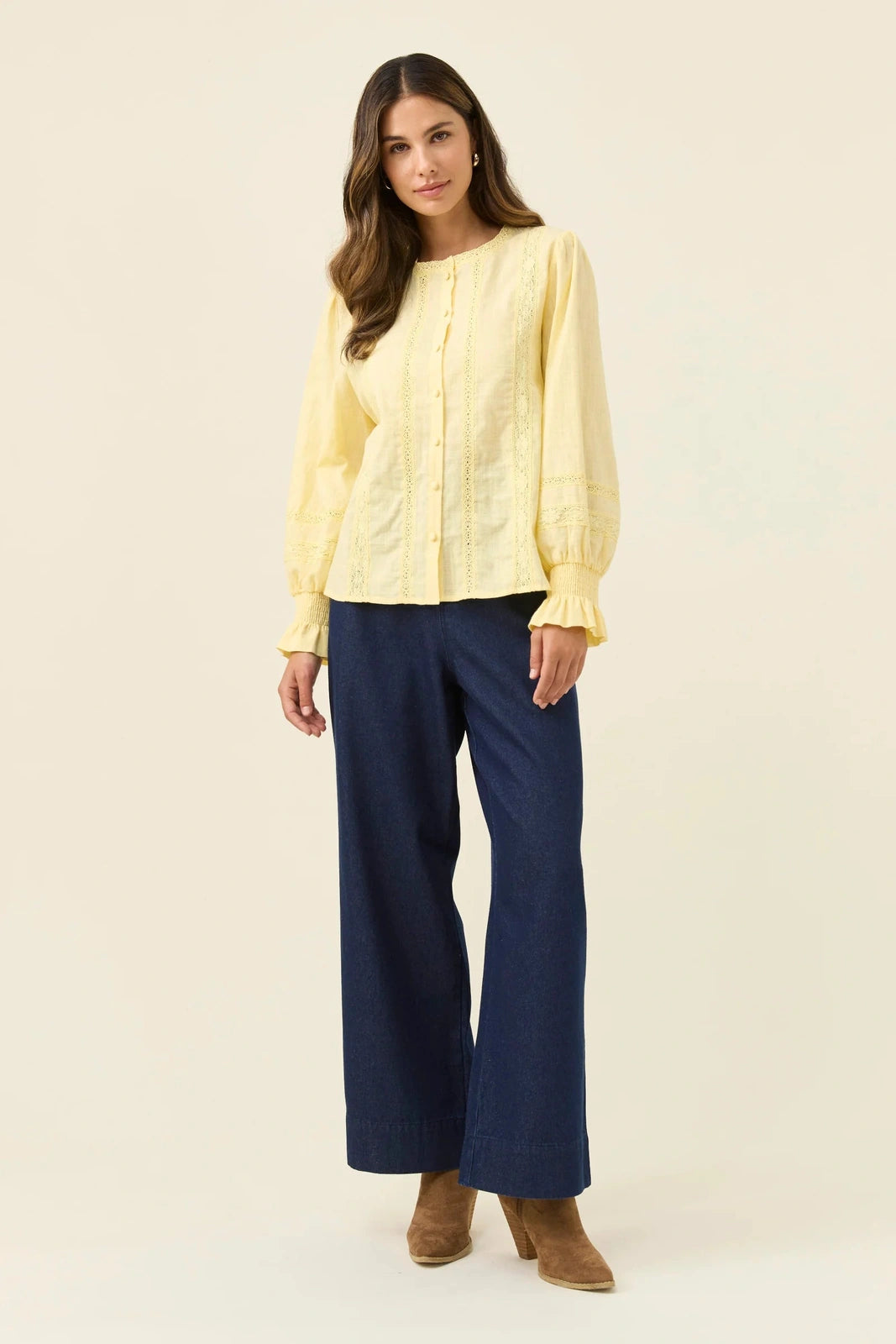 Isle of Mine Maeve Shirt Butter