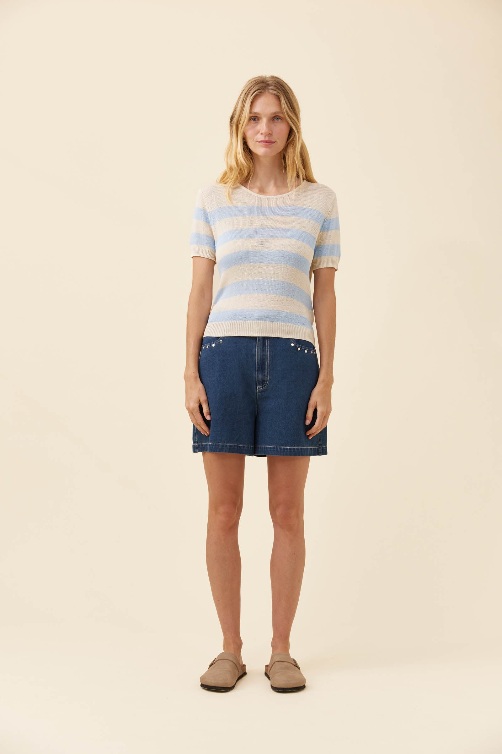 Isle of Mine Marcelle Tshirt Canvas