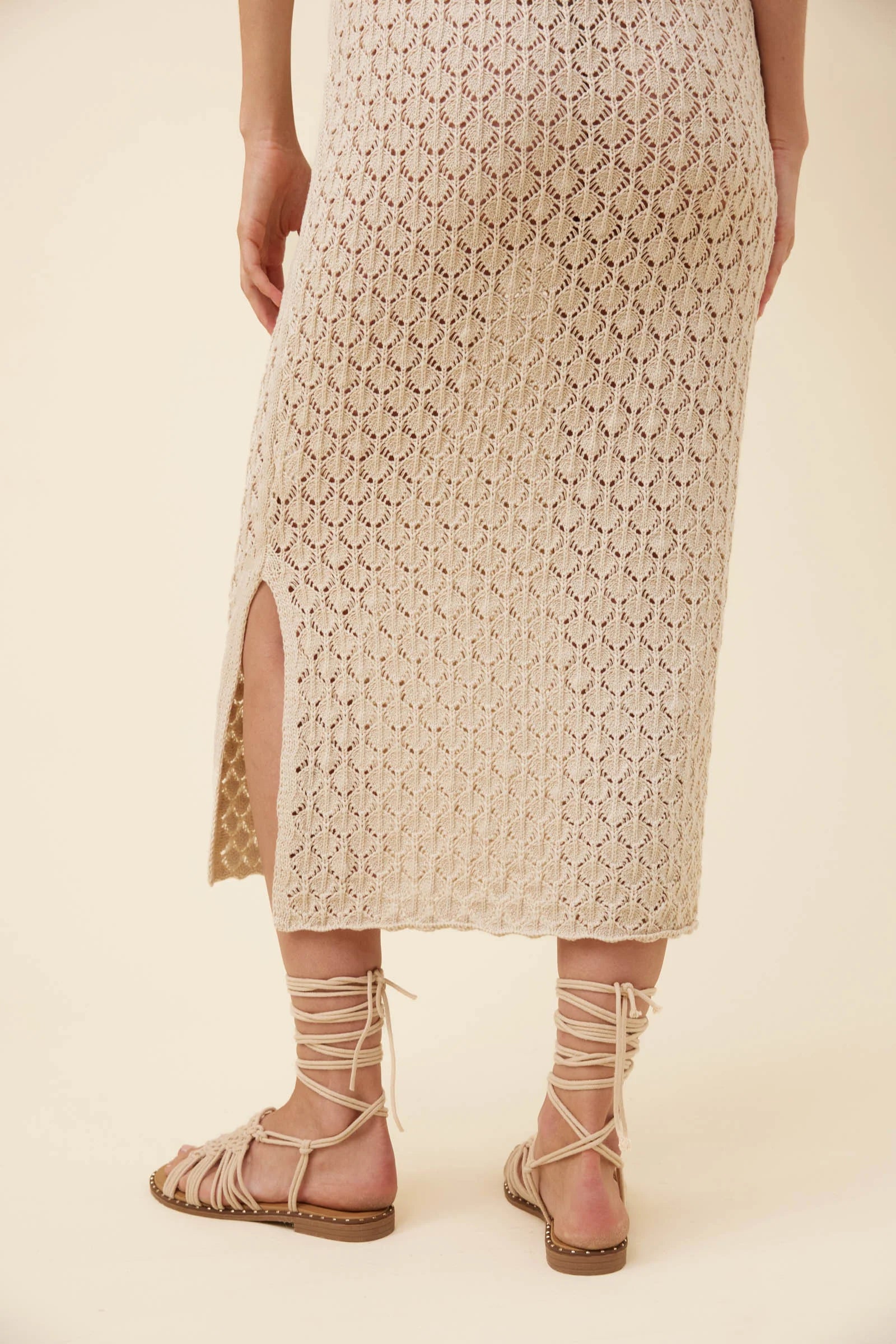 Isle of Mine Mia Knit Dress Canvas