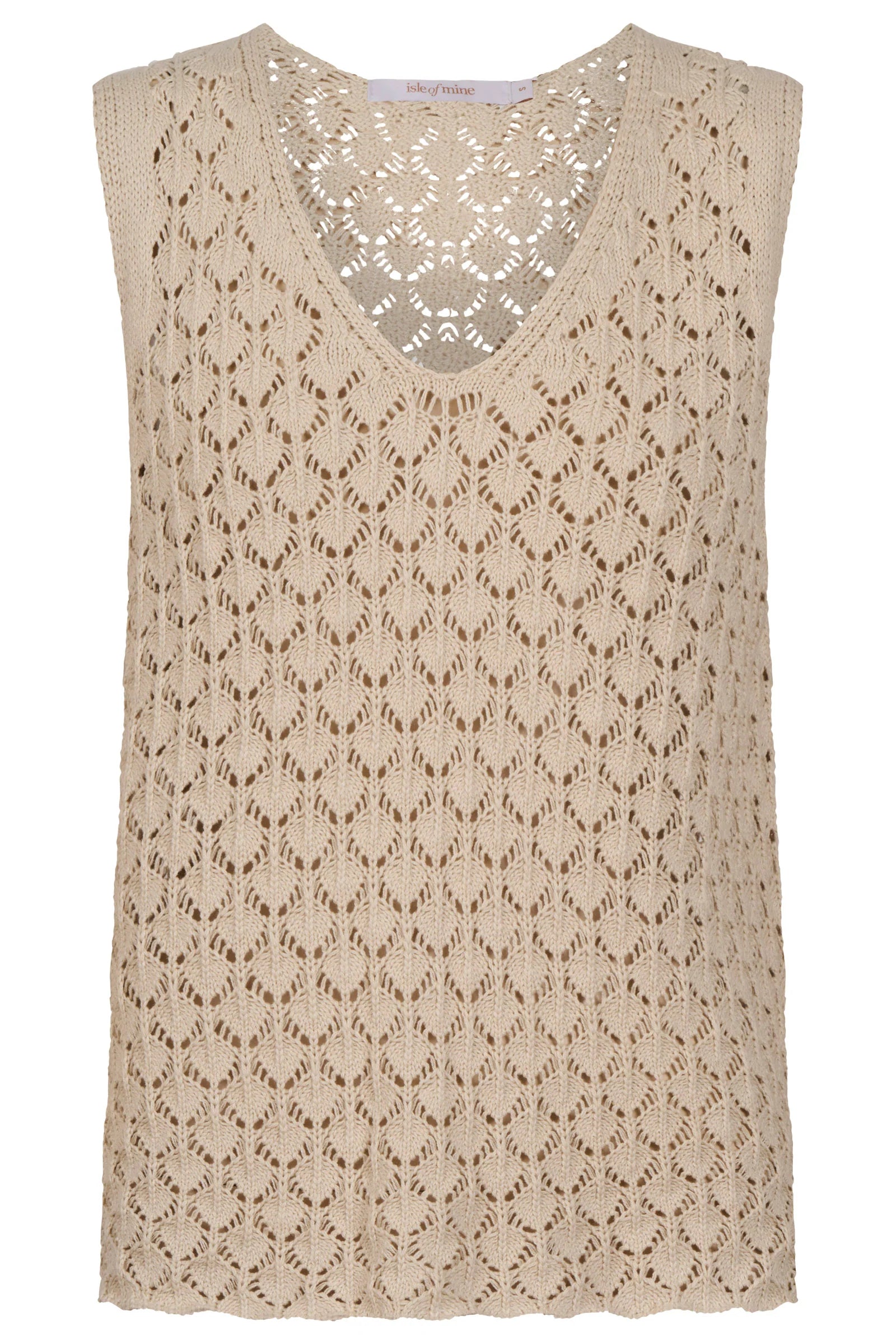 Isle of Mine Mia Knit Top Canvas
