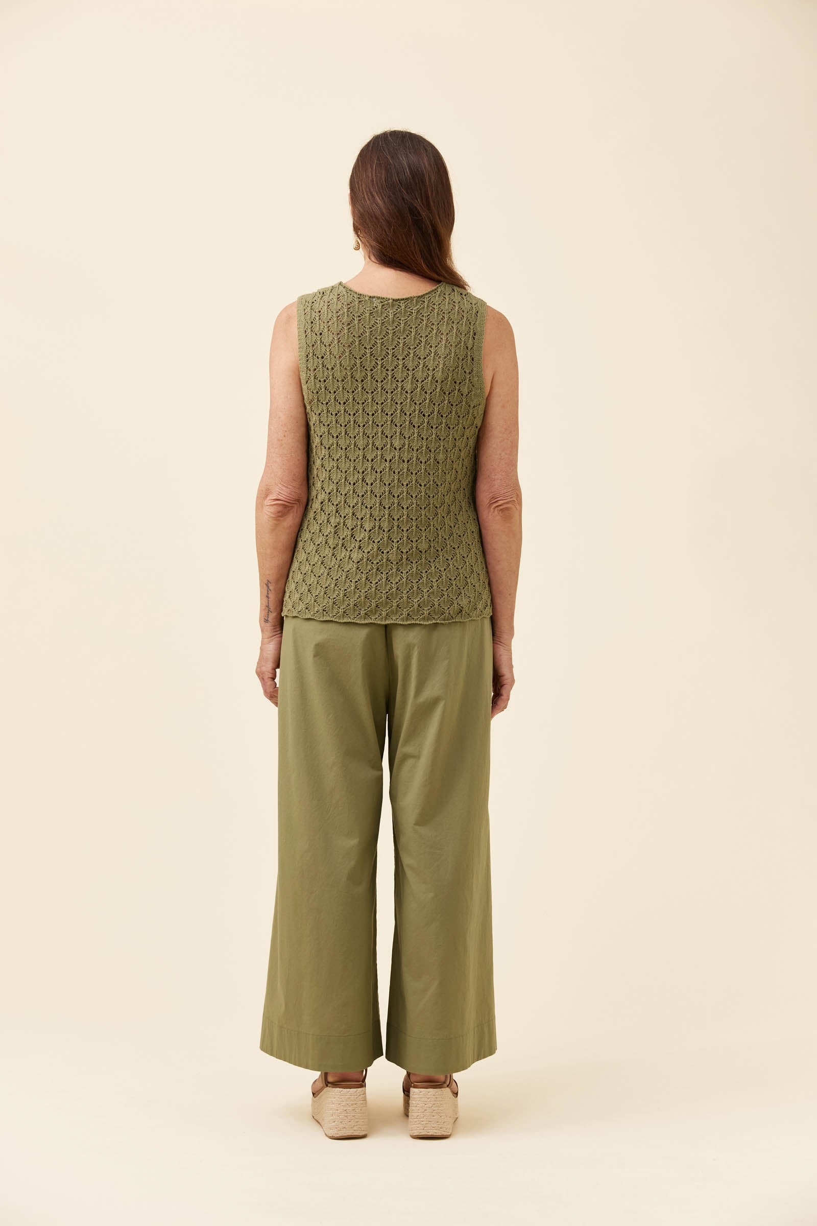 Isle of Mine Mia Knit Top Sage