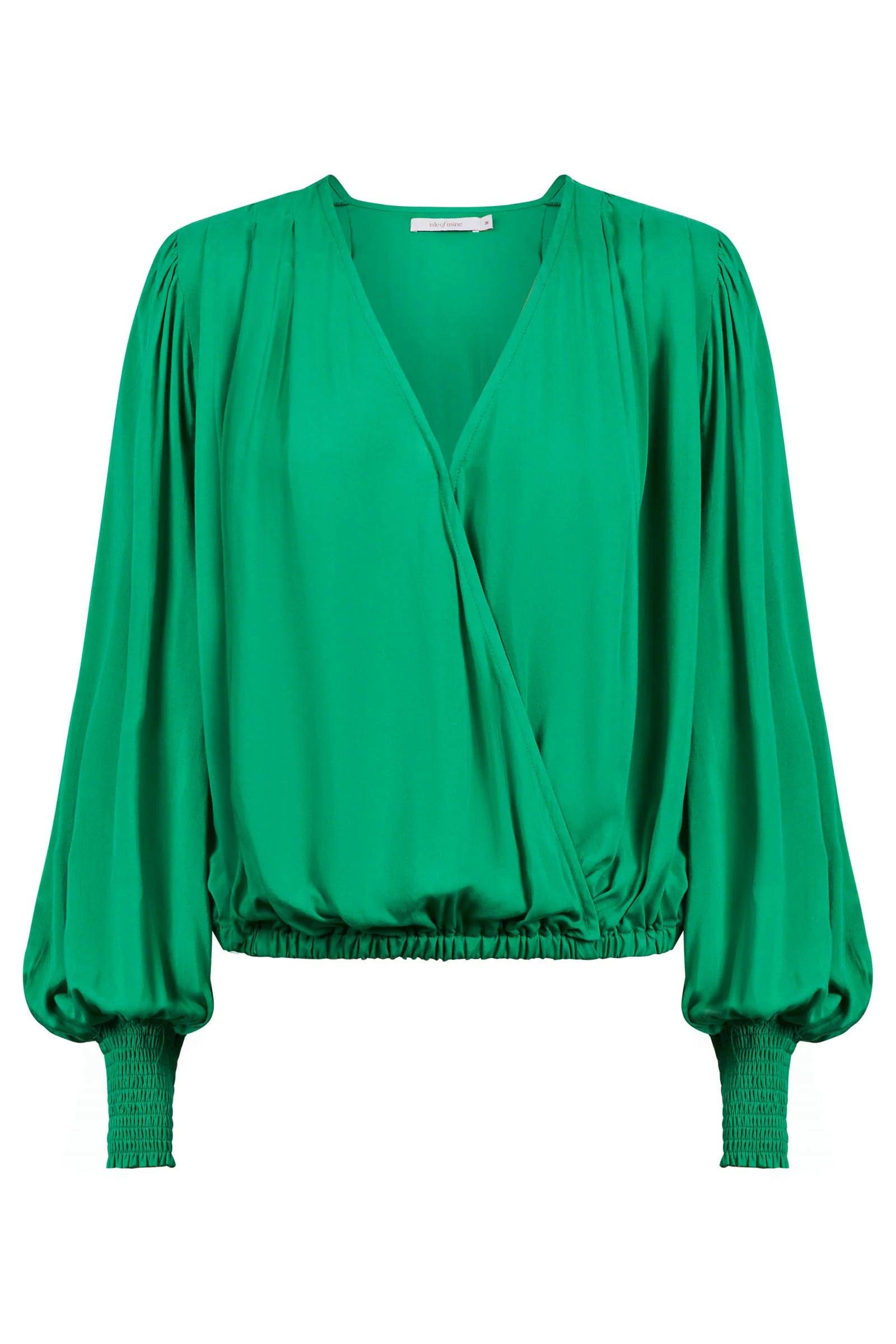 Isle of Mine Oline Cropped Top Green