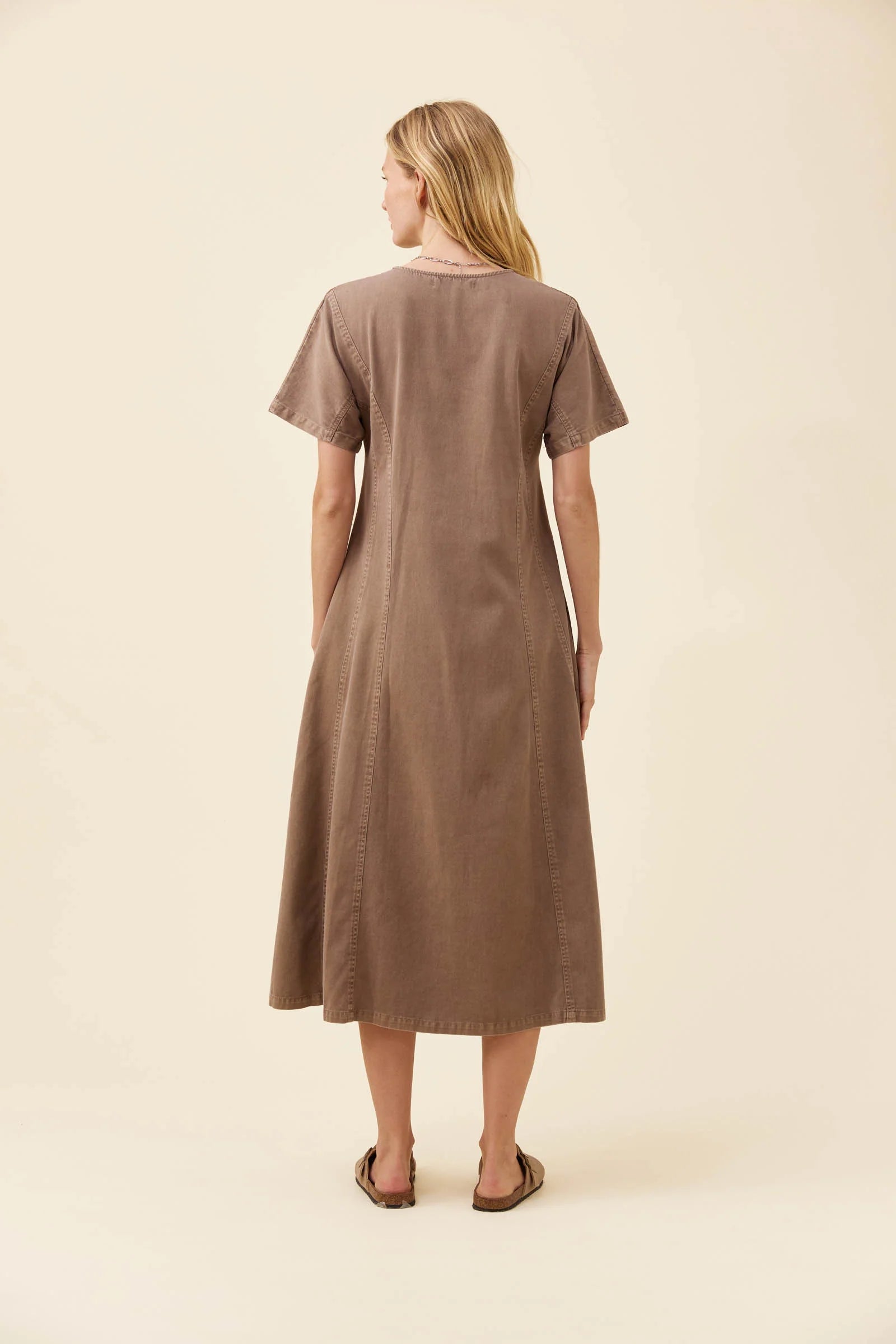 Isle of Mine Preston Maxi Dress Taupe