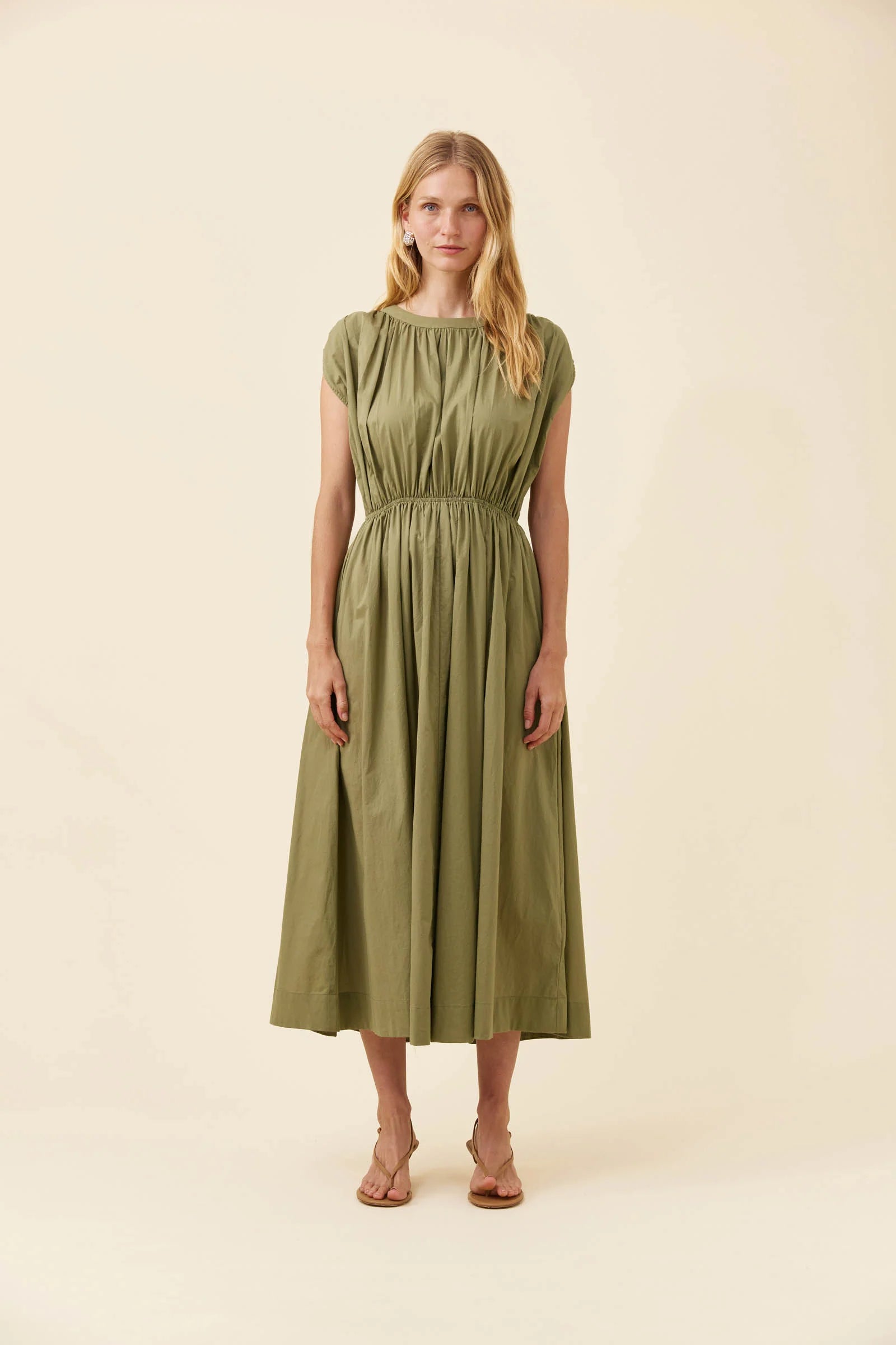 Isle of Mine Rosa Reversible Maxi Dress Sage