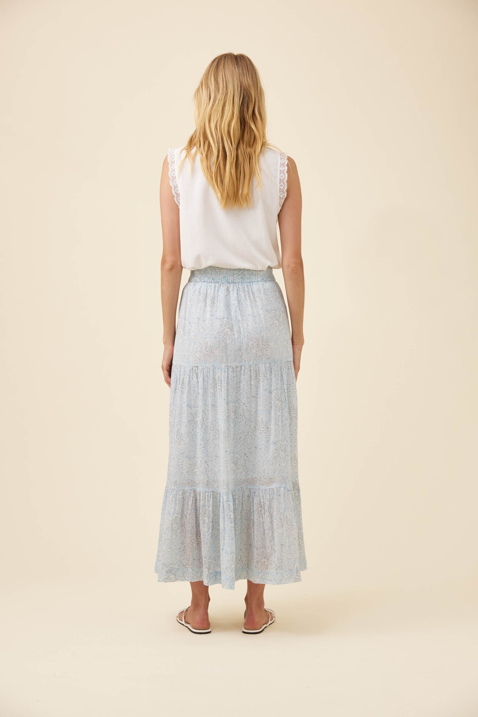 Isle of Mine Wilma Skirt Light Blue