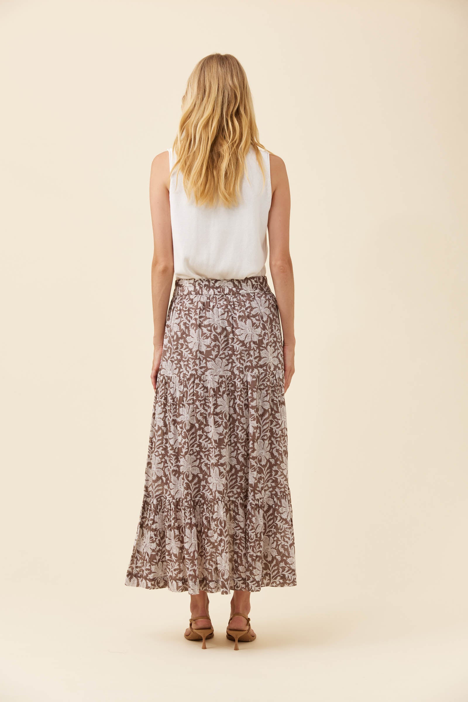 Isle of Mine Wilma Skirt Taupe