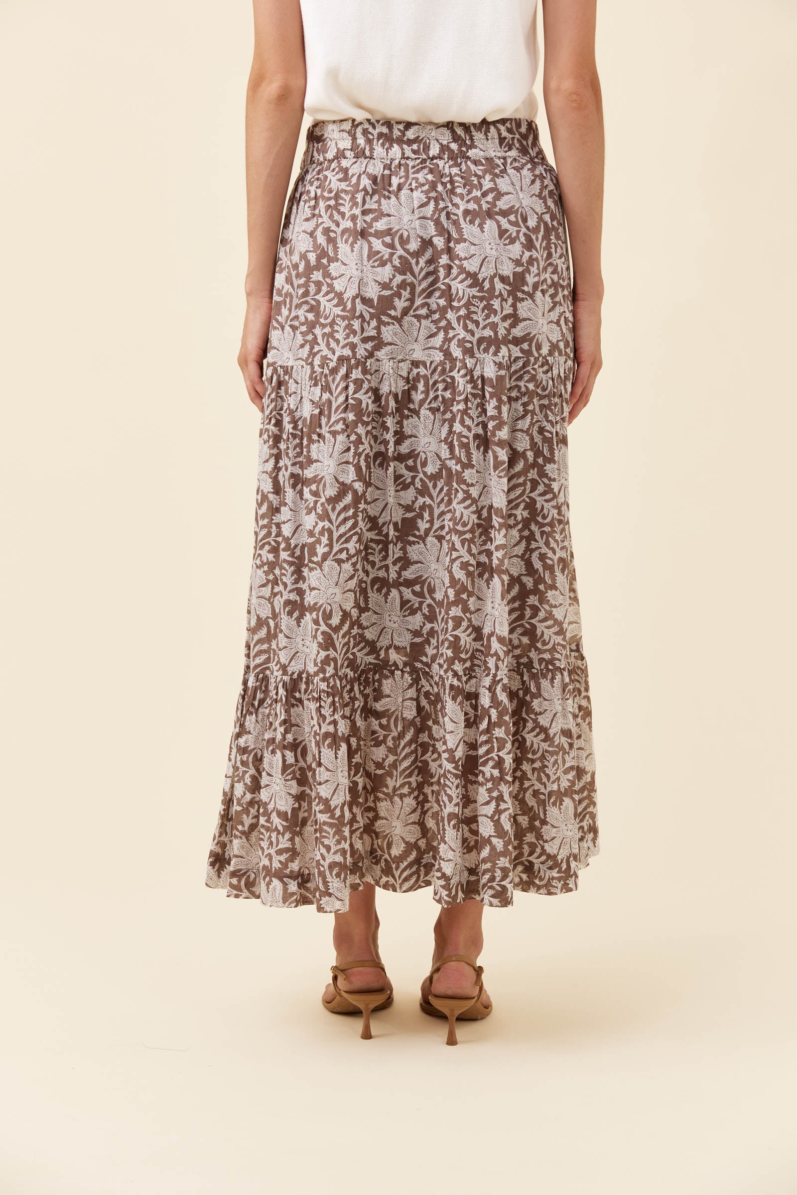 Isle of Mine Wilma Skirt Taupe