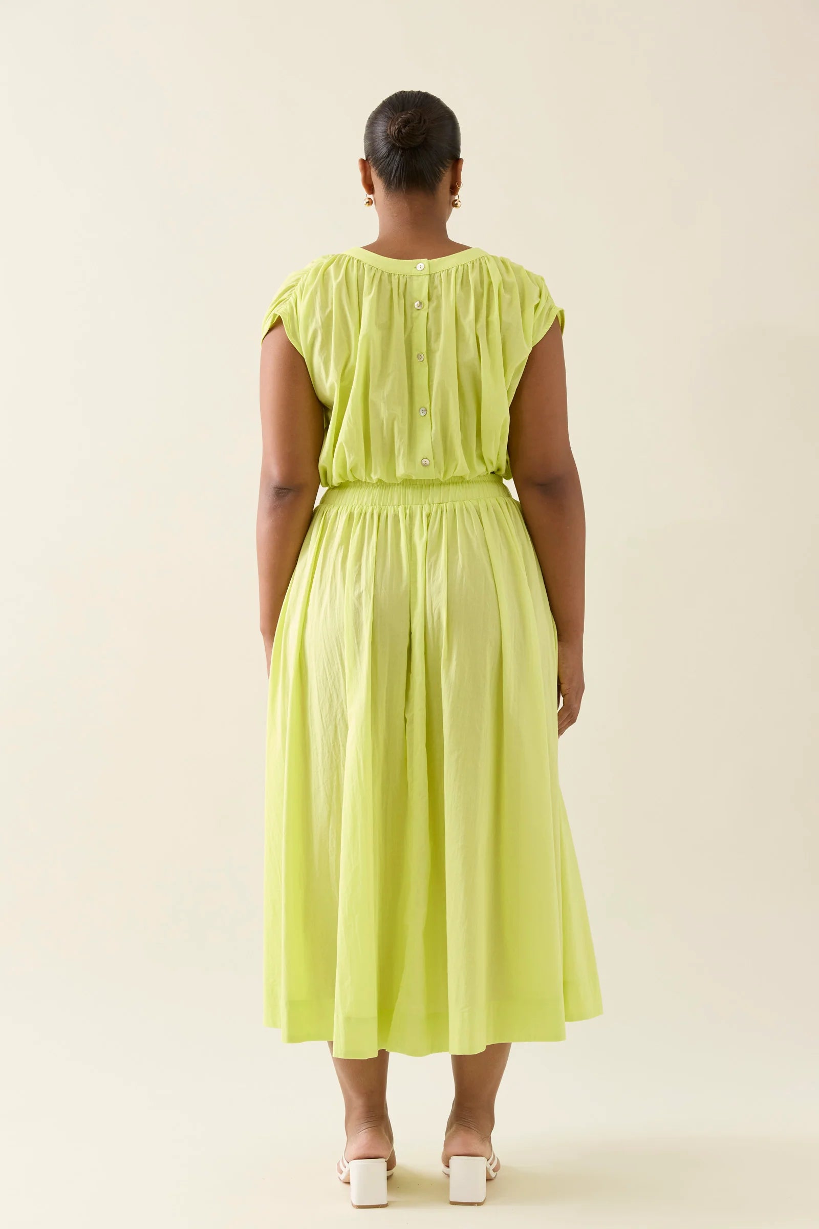 Isle of Mine Aurora Reversible Crop Top Pomelo