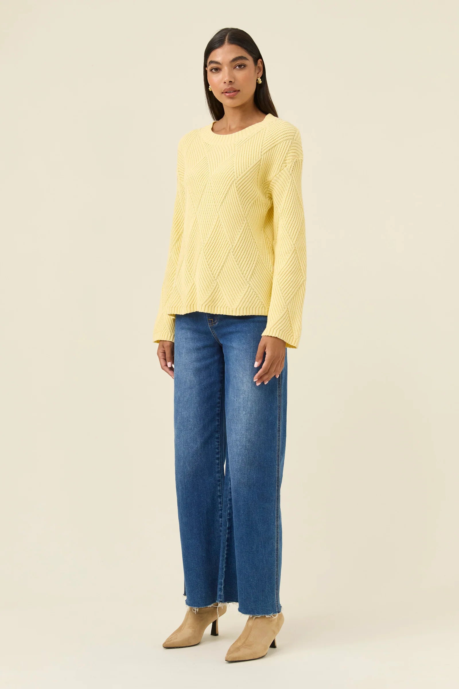 Isle of Mine Sadie Jumper Butter