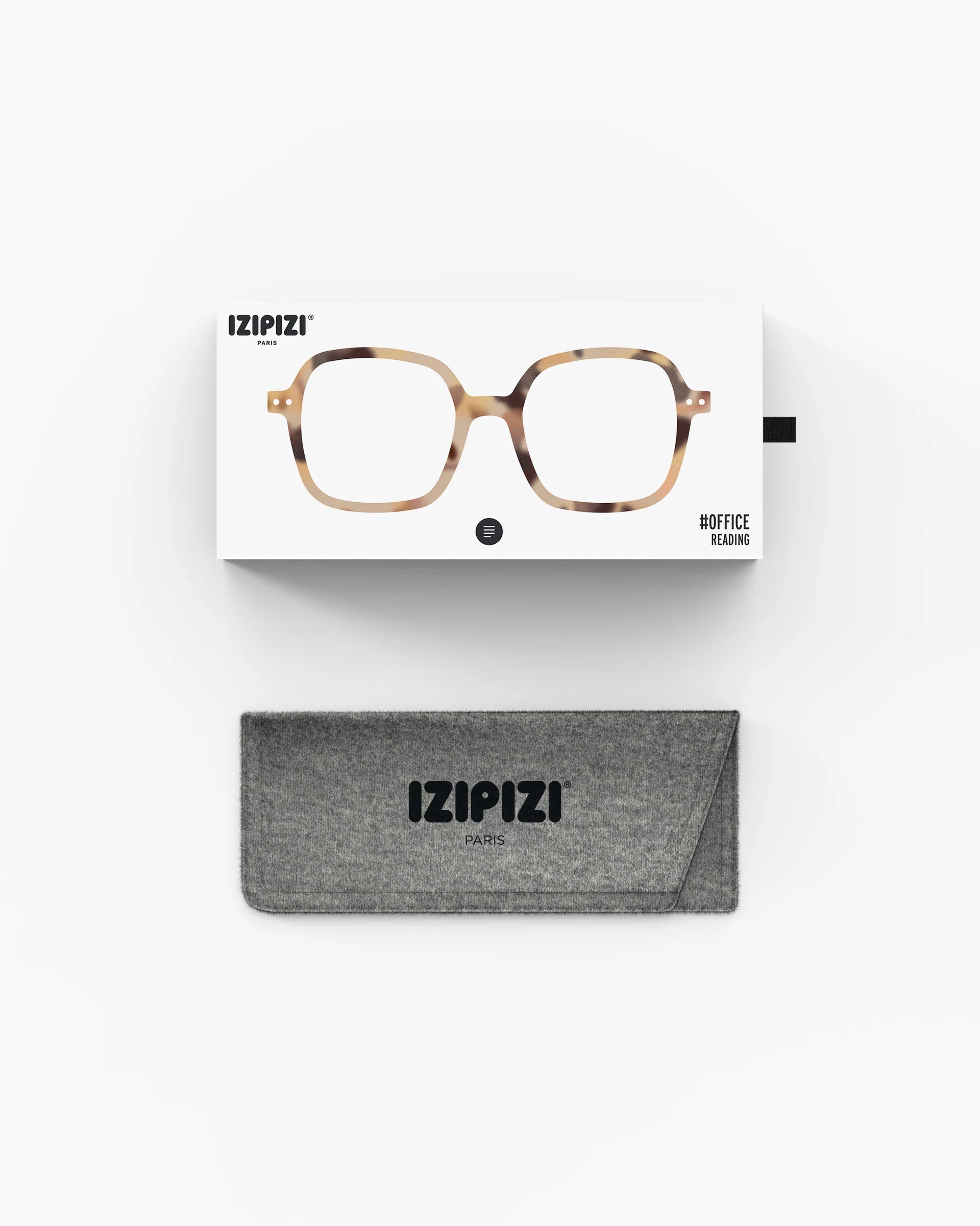 Izipizi #O Reading Glasses - Light Tortoise