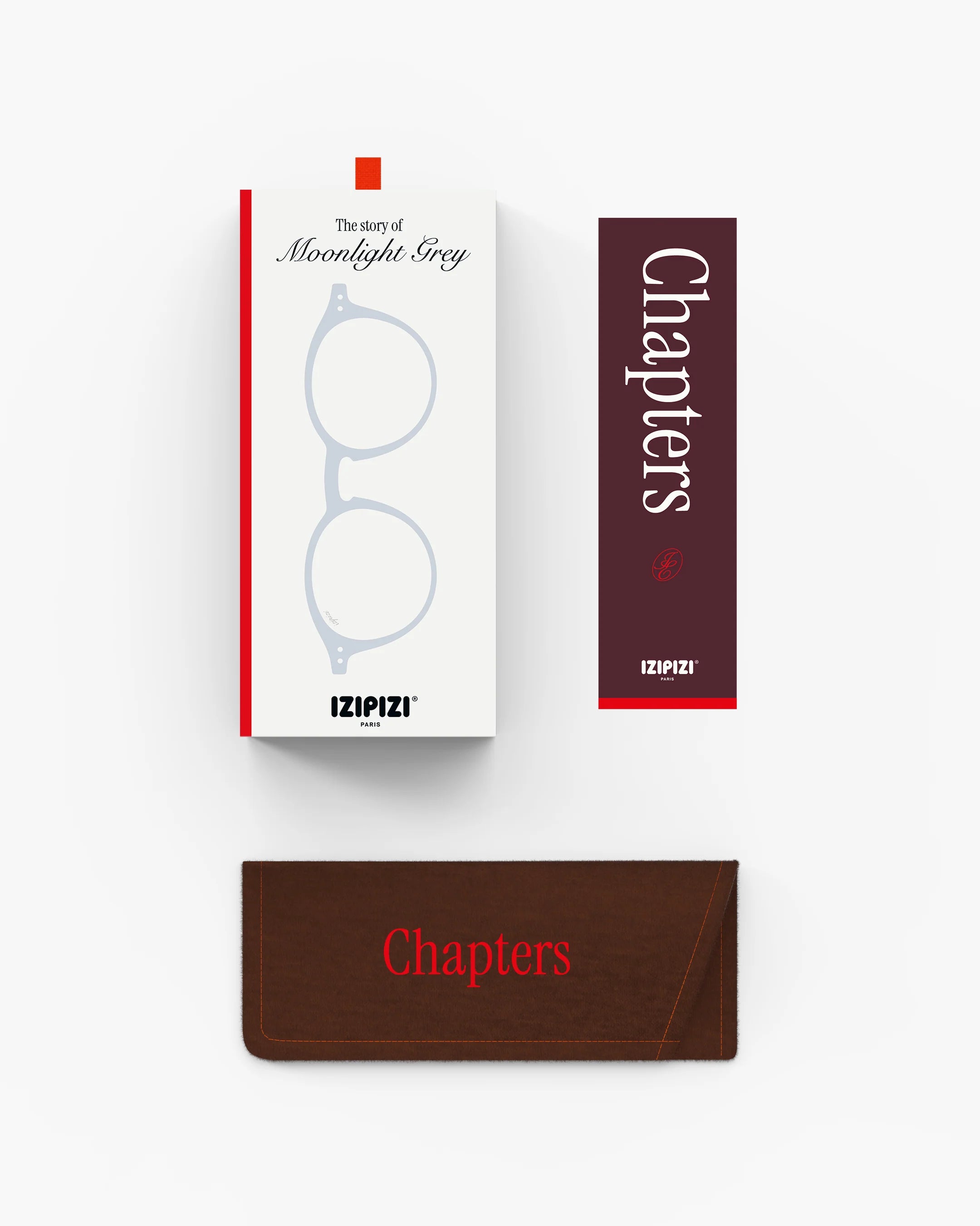 Izipizi #D Reading Glasses Chapters Moonlight Grey - Limited edition