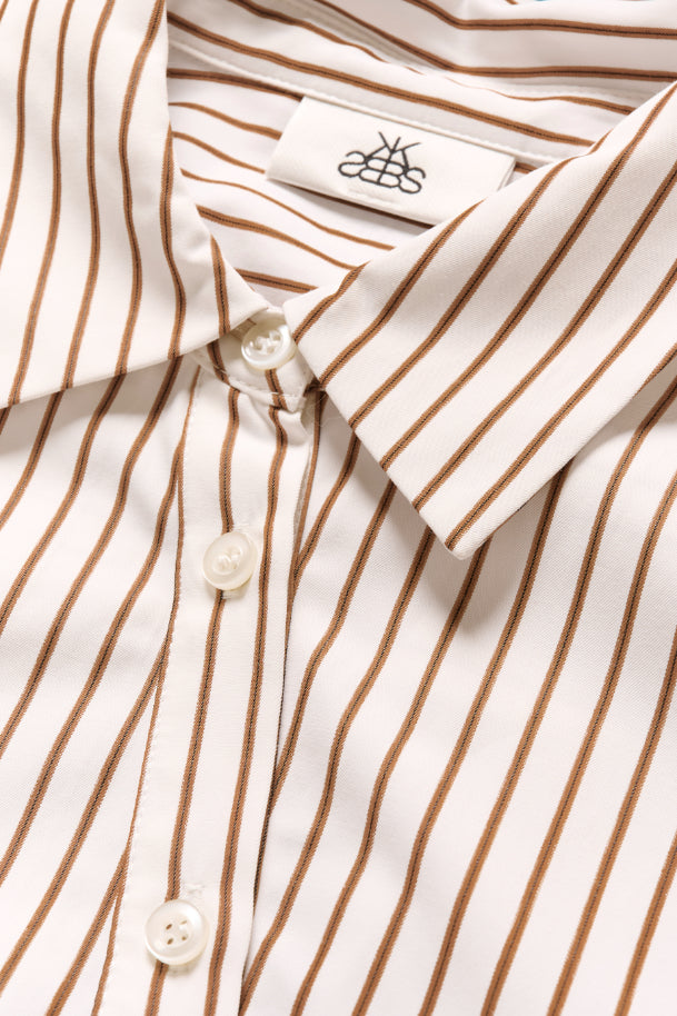 Karen by Simonsen Elmira Short Shirt Cinnamon Stripe