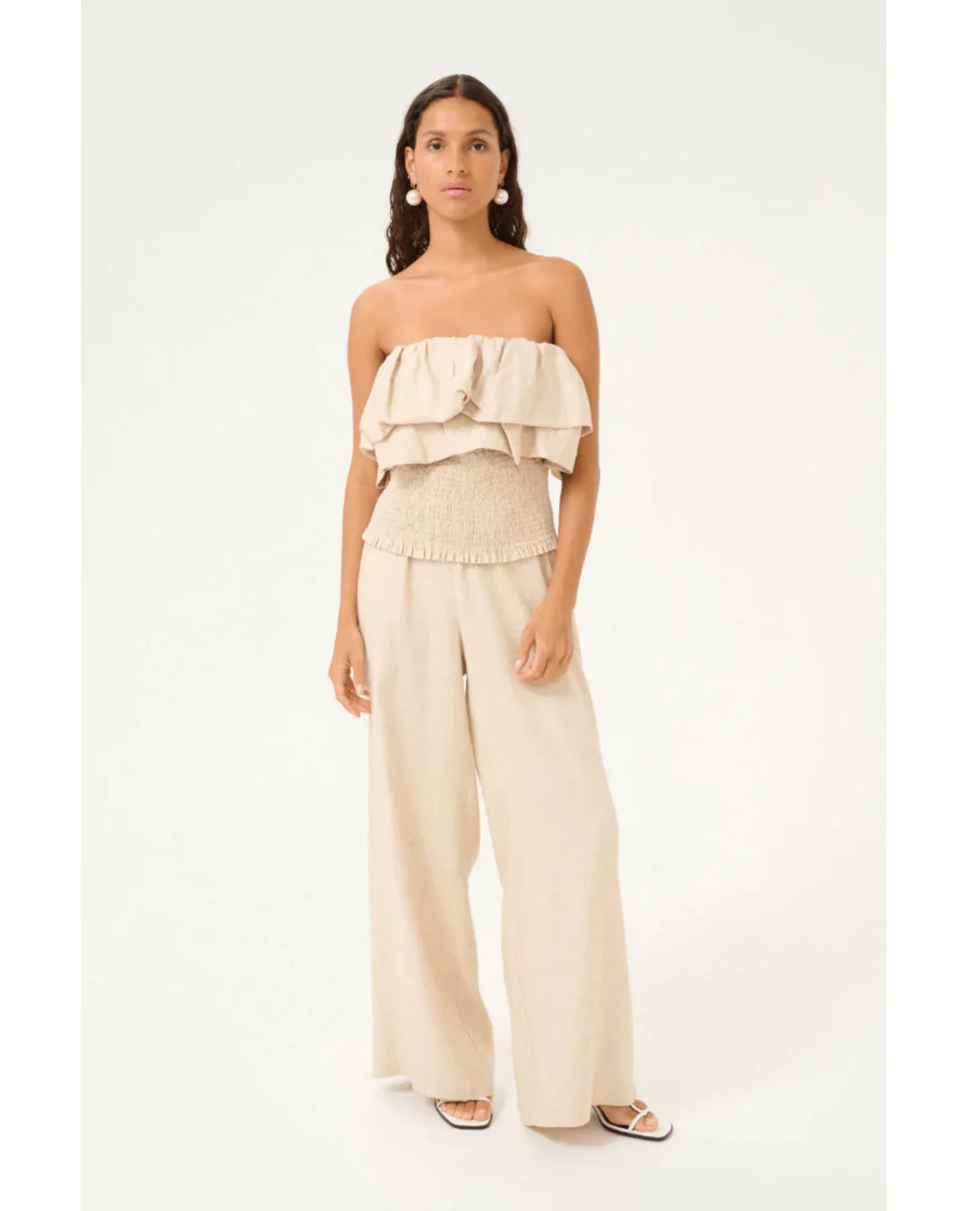 Karen by Simonsen Vala Top Natural Melange