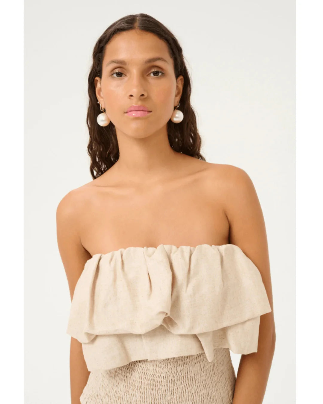 Karen by Simonsen Vala Top Natural Melange