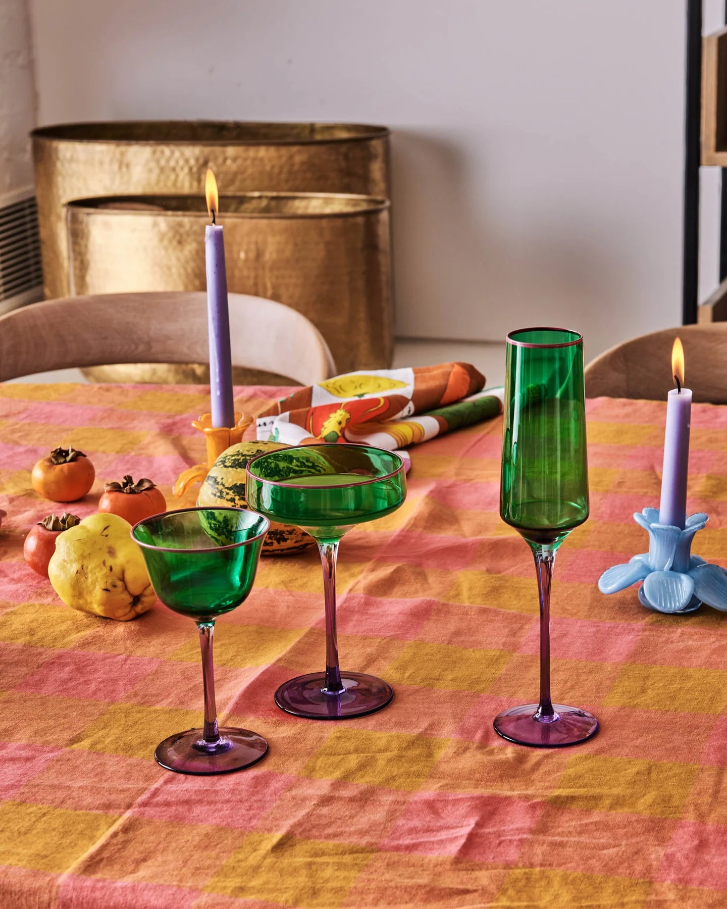 Kip & Co Toasted Marshmallow Tablecloth Linen Round