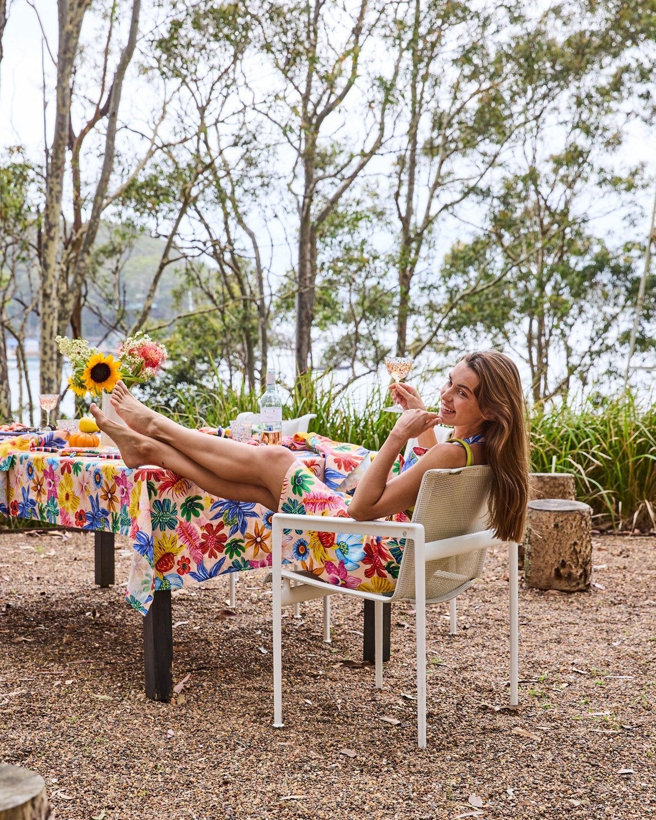 Kip & Co Wild Flowers in Bloom Tablecloth Large Rectangular