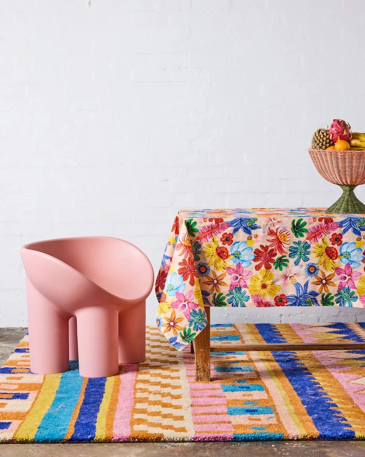 Kip & Co Wild Flowers in Bloom Tablecloth Large Rectangular