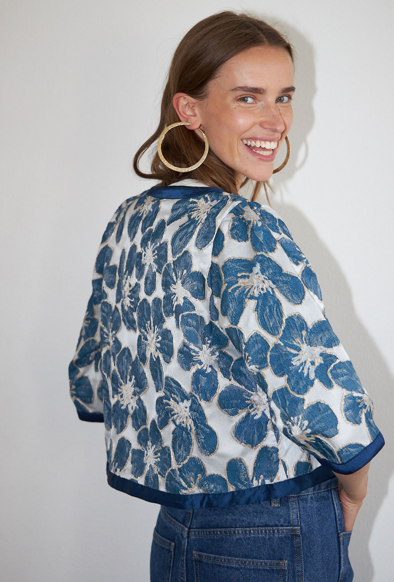 Lollys Laundry TrineLL Short Jacket Blue