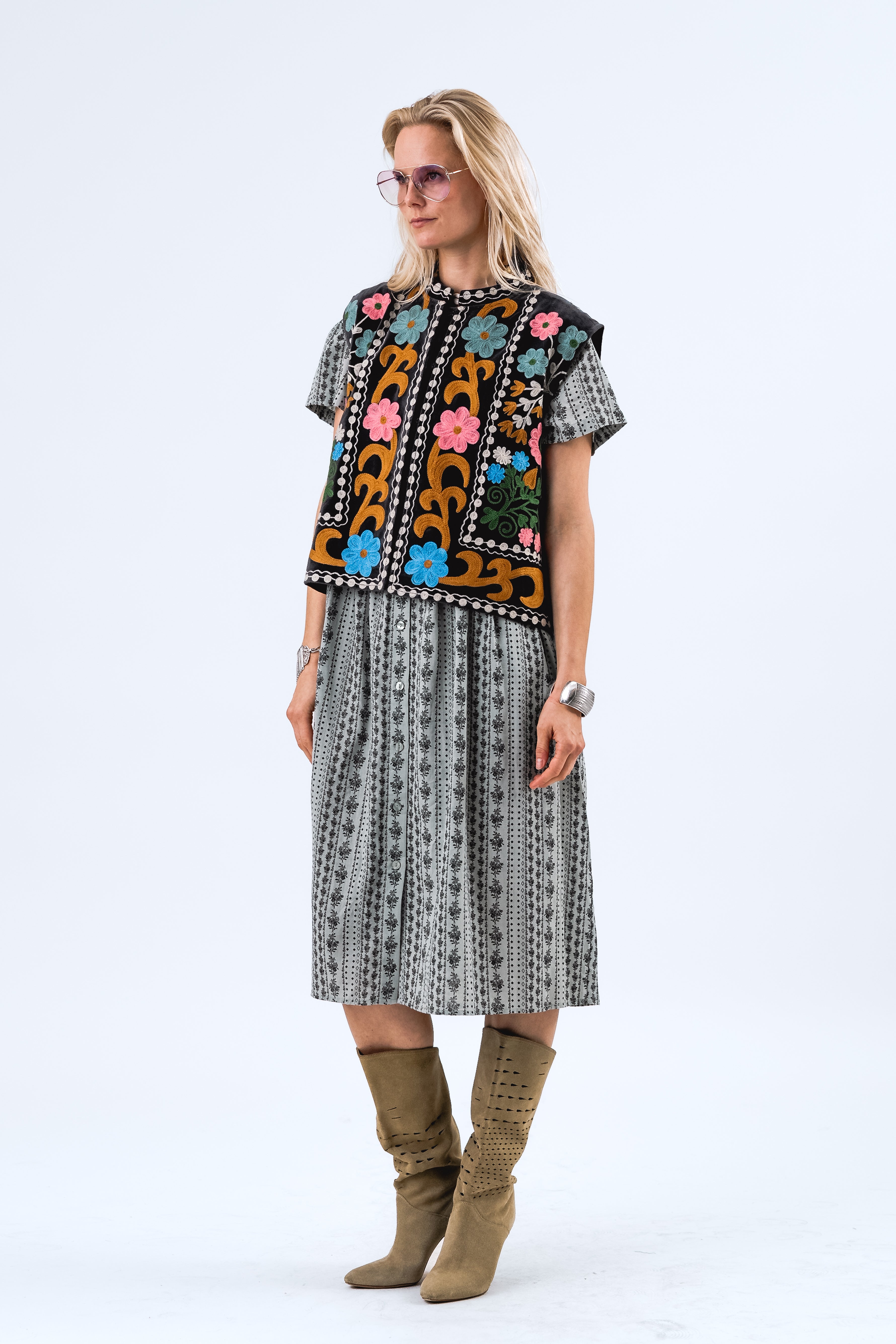 Lollys Laundry Bin Vest SL Washed Black