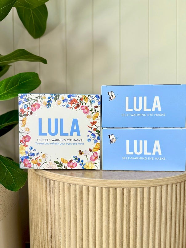Lula Self Warming Eye Mask Set 10 Pack Mixed