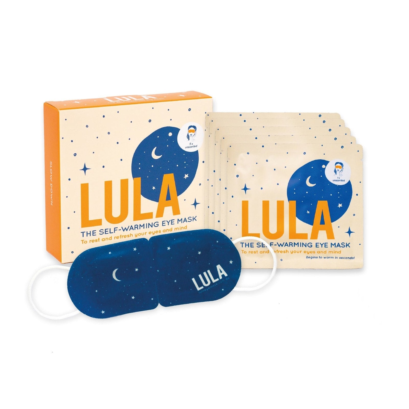 Lula Self Warming Eye Mask Set