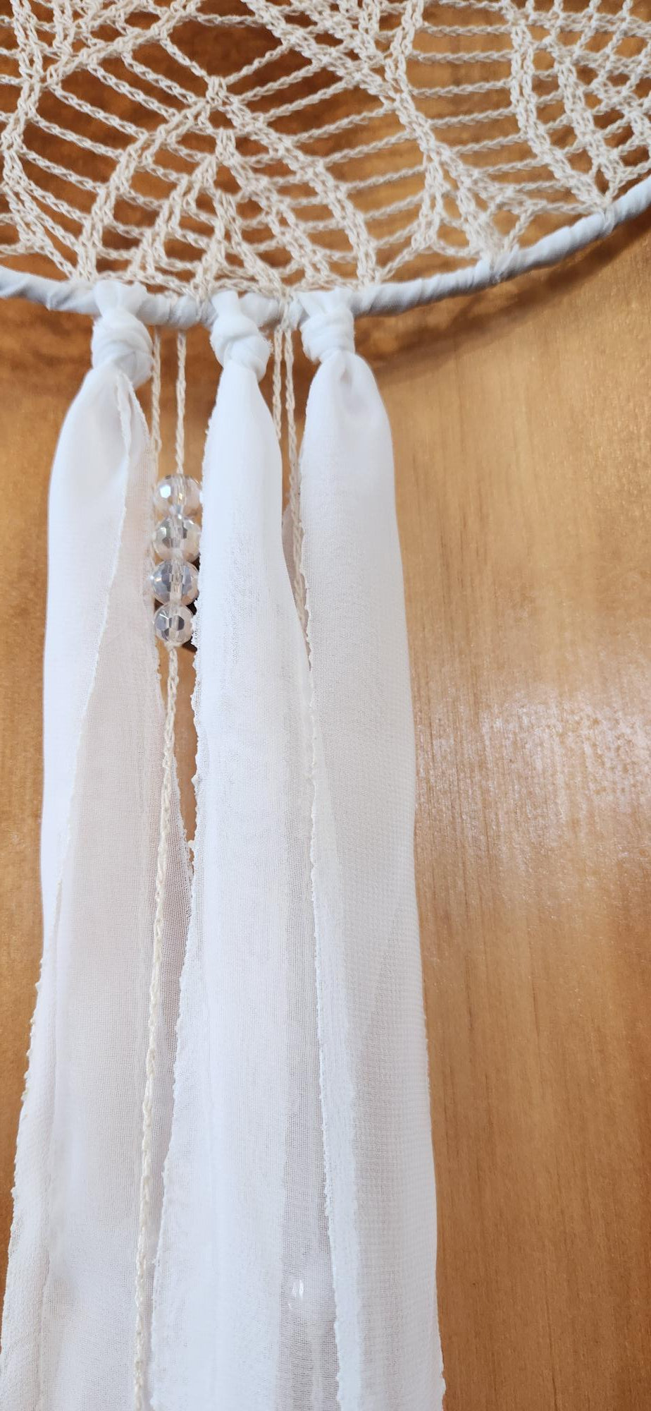 Luxe Loops Hand-crocheted Dreamcatcher