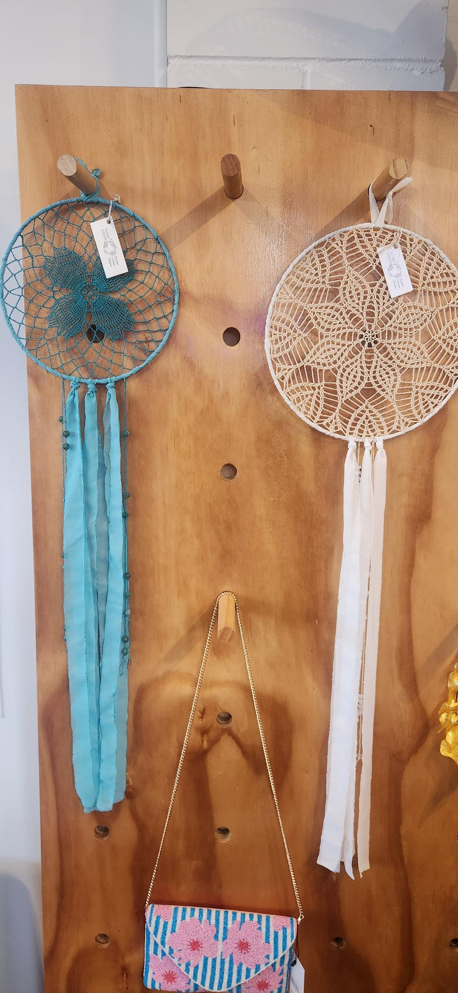 Luxe Loops Hand-crocheted Dreamcatcher