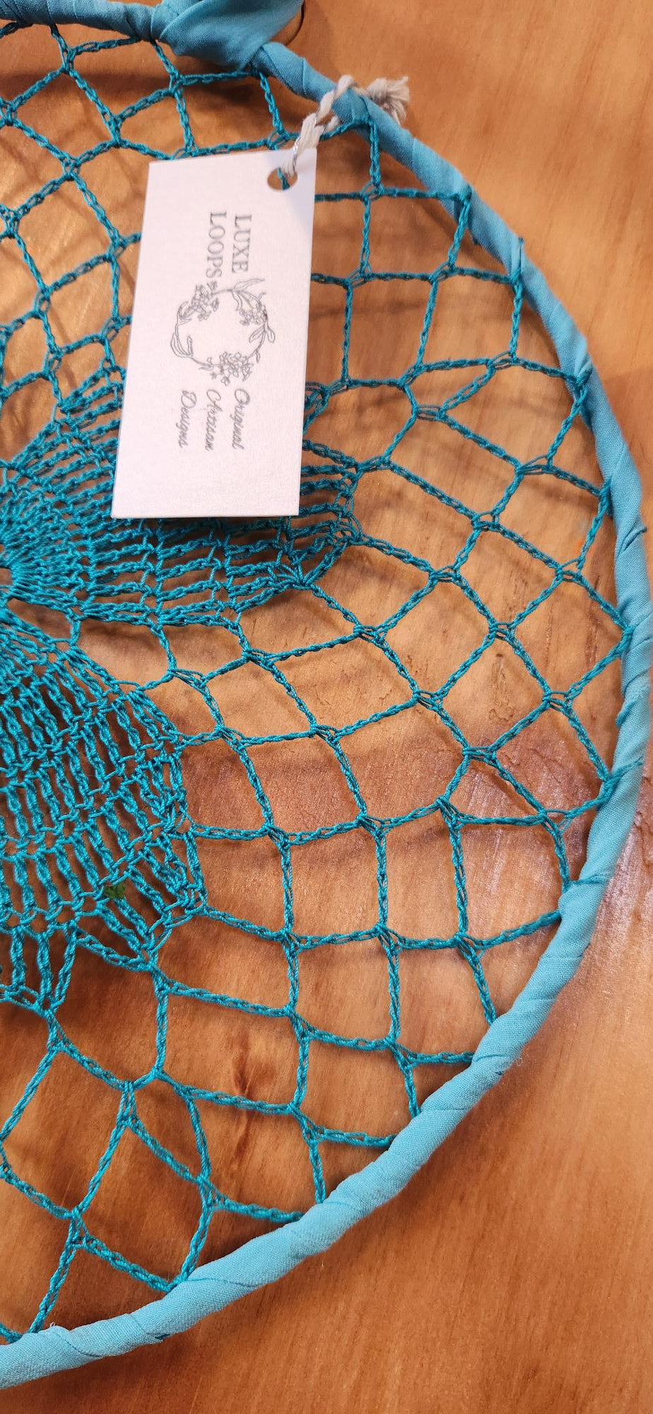 Luxe Loops Hand-crocheted Dreamcatcher