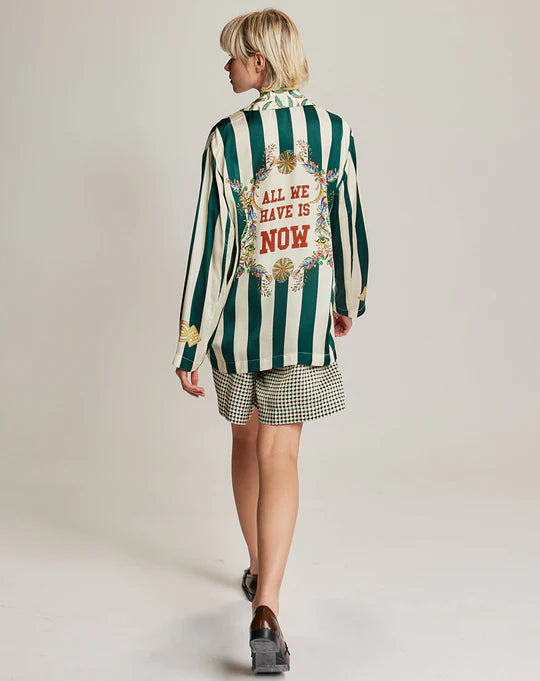 Me369 Audrey Sporty Jade Collar Jacket