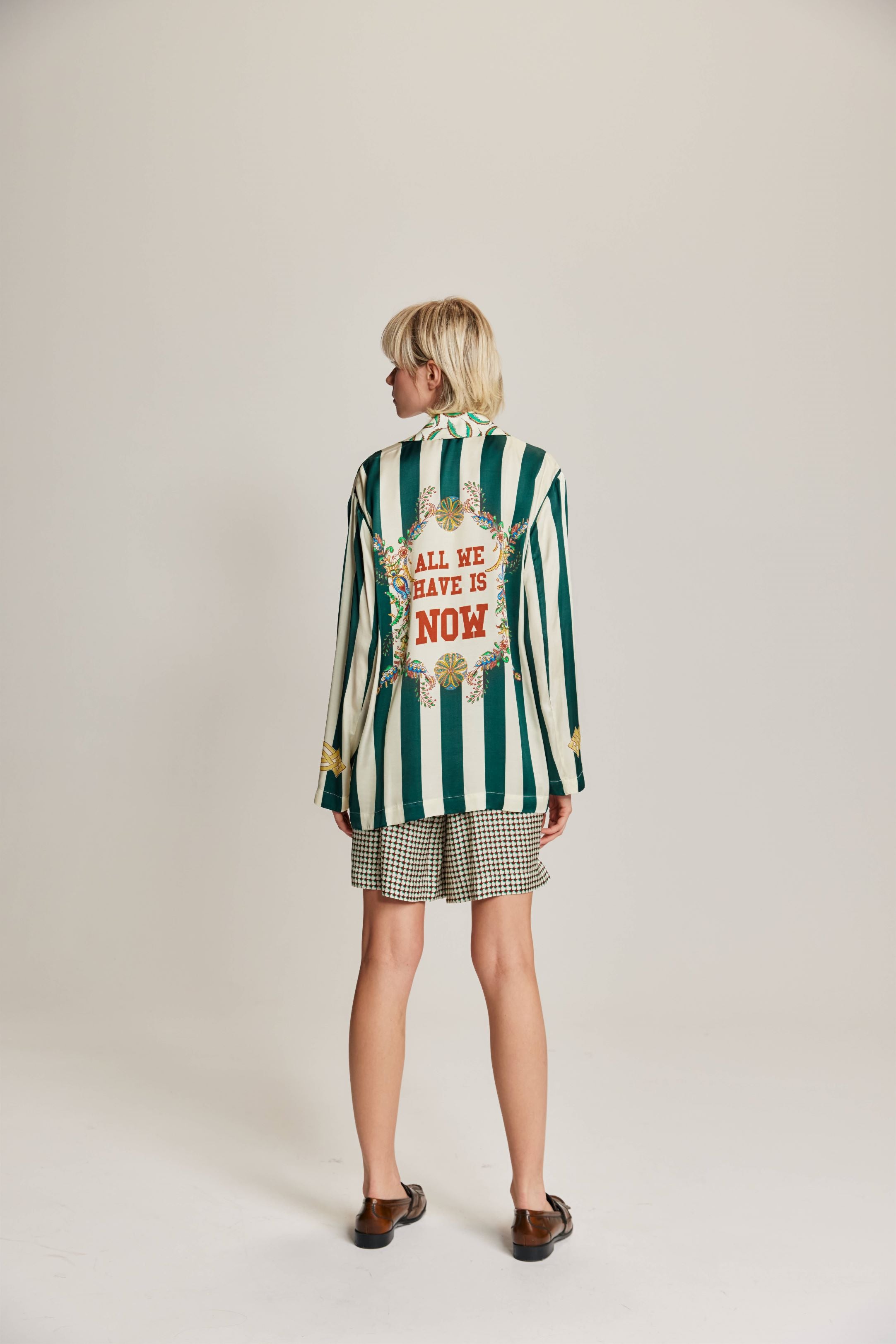 Me369 Audrey Sporty Jade Collar Jacket