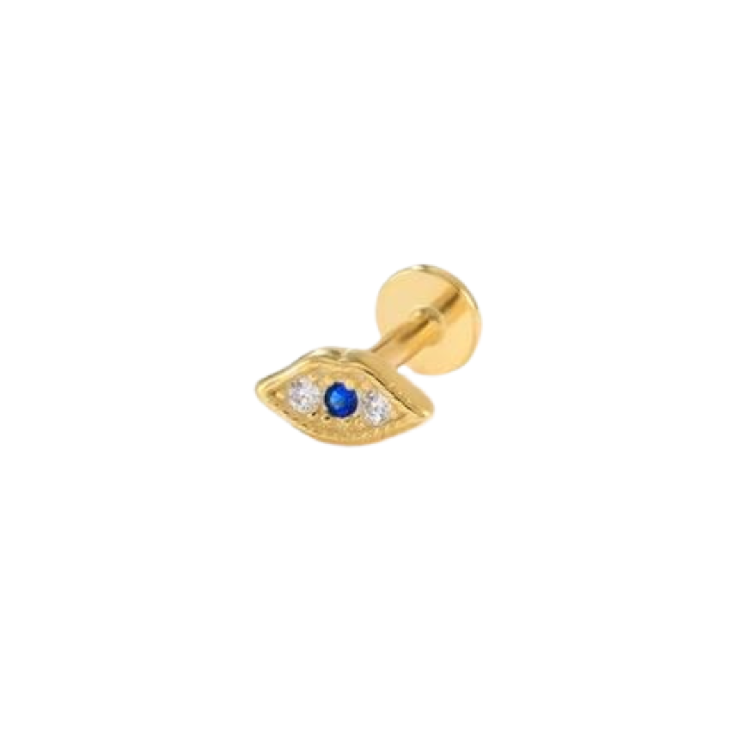 Mē the Label Single Eye Stud Gold