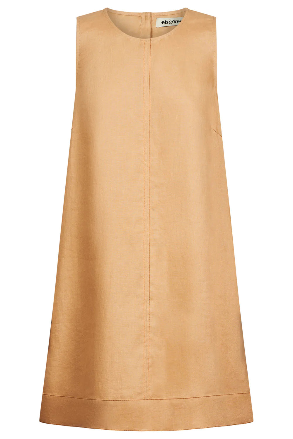 Eb & Ive Miramar Tank Dress Camel