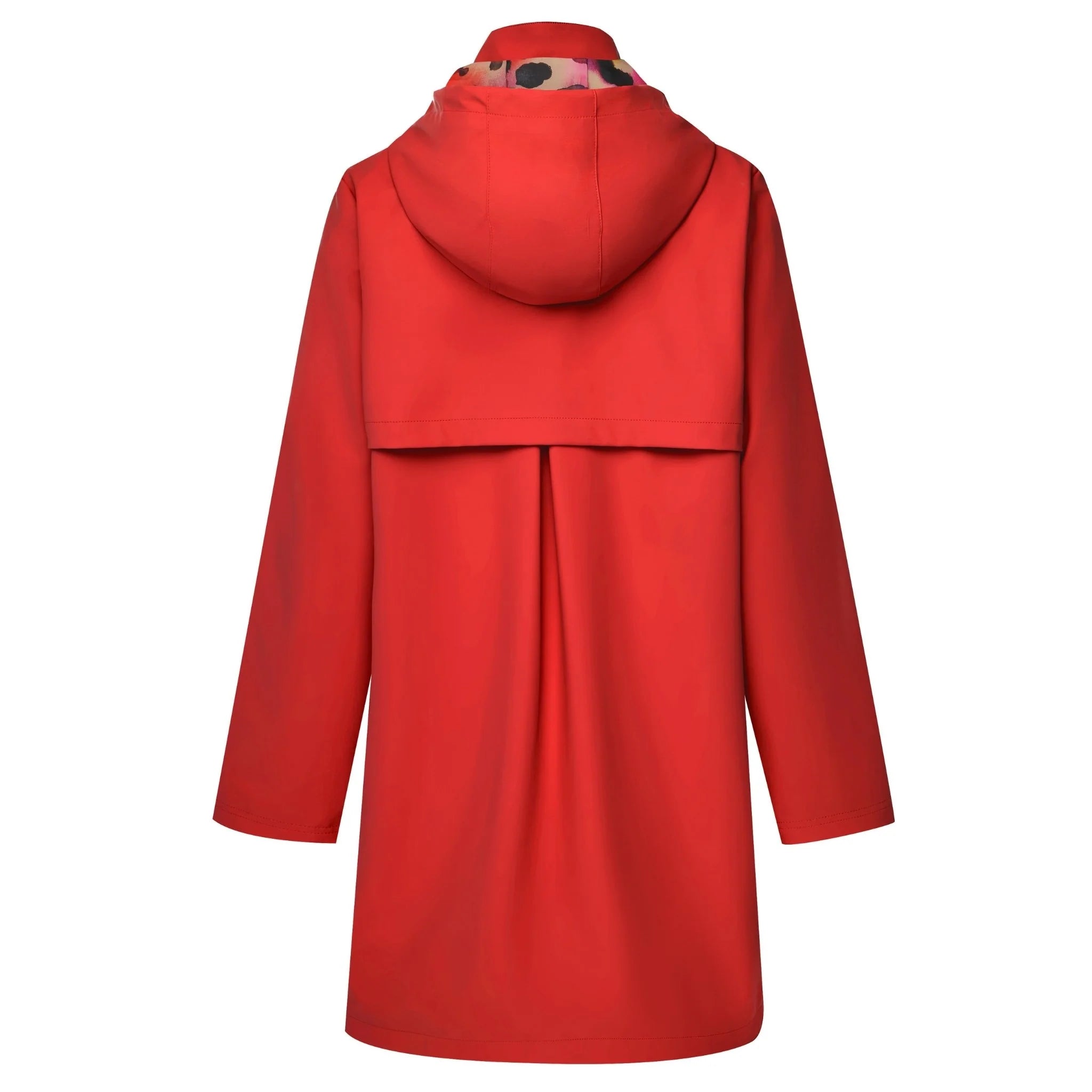 Moke Billie Raincoat Cherry Tomato with Evie Alternative Animal
