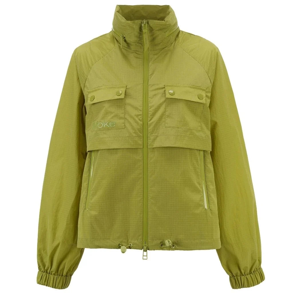 Moke Gracie Wind Breaker Jacket Avocado